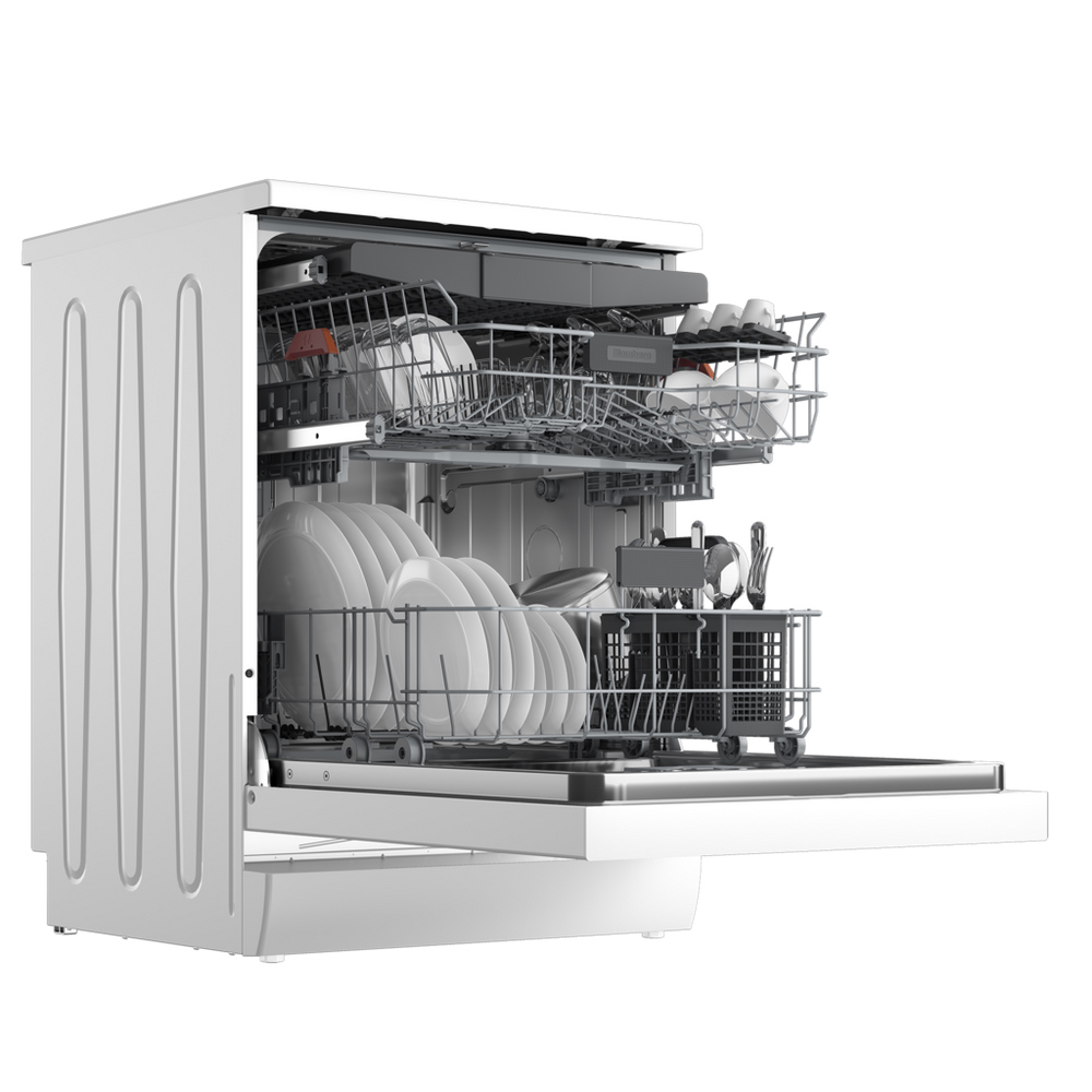 Blomberg LDF53400W 60cm Dishwasher in White 15 Place Setting C Rated A, photo 3