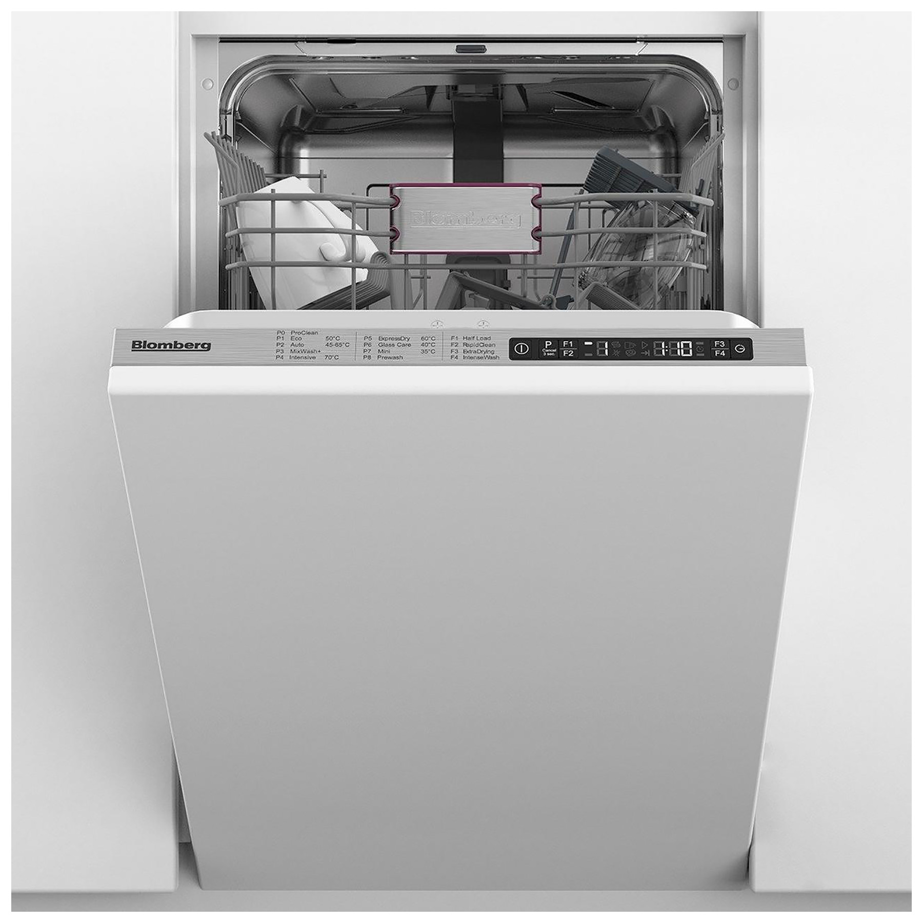 Image of Blomberg LDV02284 45cm Fully Integrated Slimline Dishwasher 10 Place E