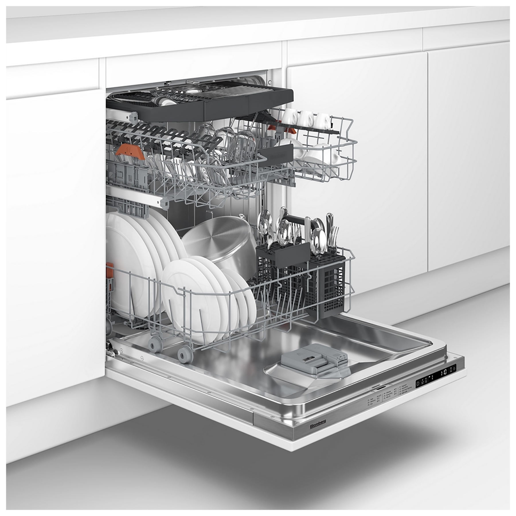 Blomberg LDV52420 60cm Fully Integrated Dishwasher 15 Place C Rated Au, photo 3