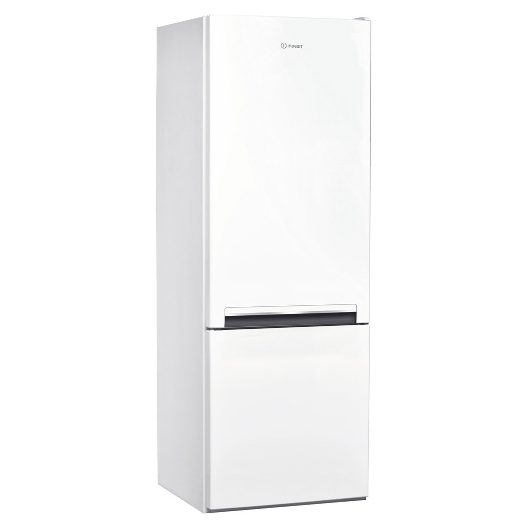 indesit li6s1ewuk 60cm fridge freezer in white 1 58m f rated 197 75l