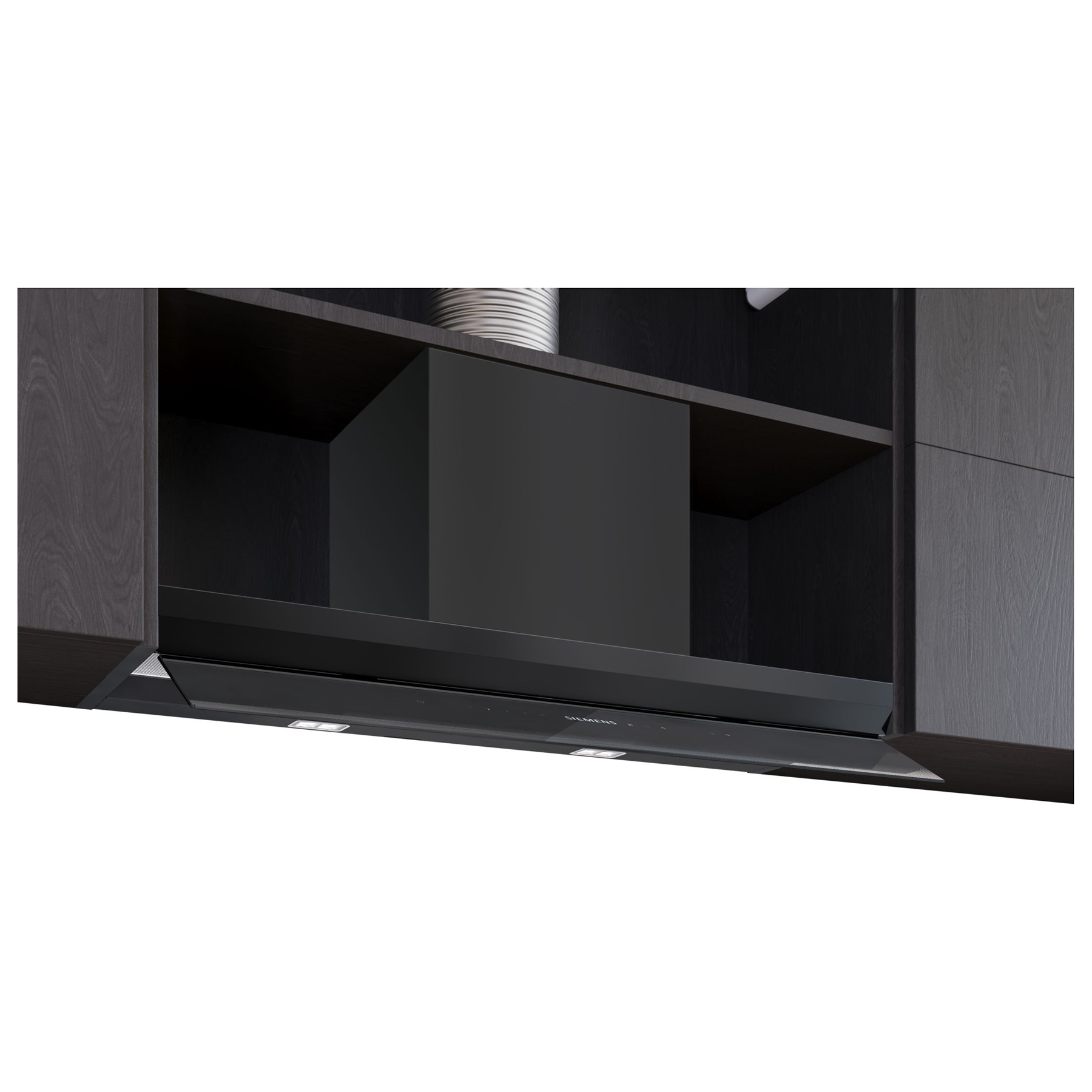 Siemens LJ98BET60B iQ700 90cm Integrated Design Cooker Hood in Matt Bl