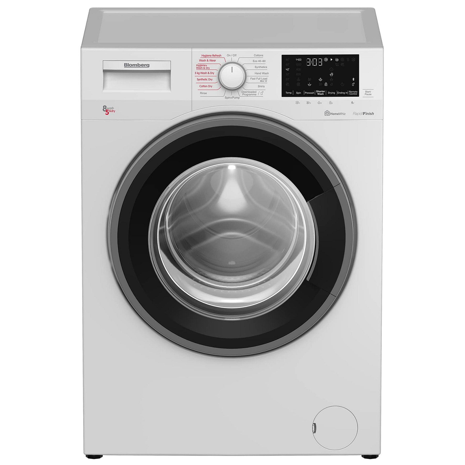 Photos - Washing Machine Blomberg LRF1854311W Washer Dryer in White 1400rpm 8kg 5kg D Rated 