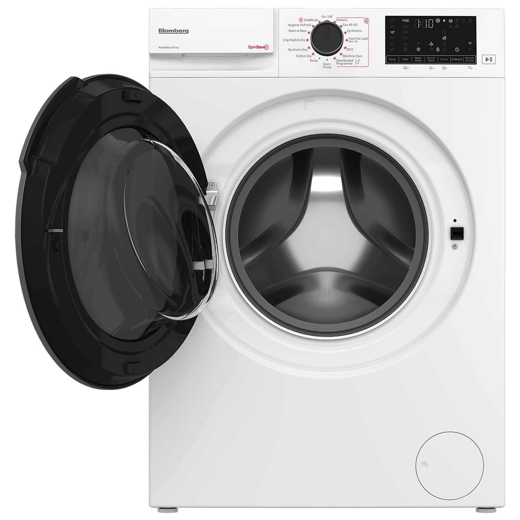 Blomberg LRF854311W Washer Dryer in White 1400 Spin 8kg 5kg D Rated, photo 2