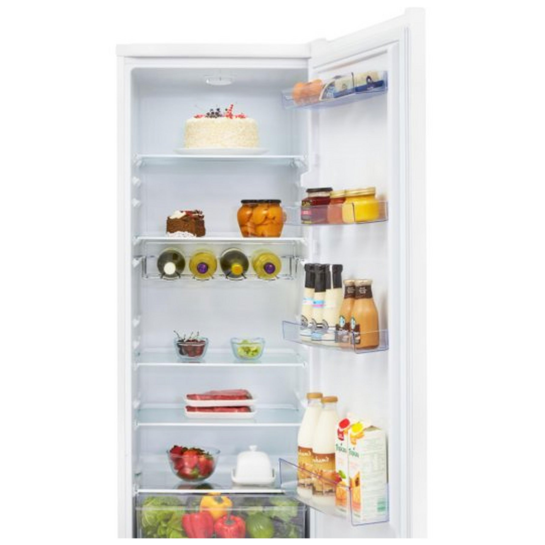 Beko LSG4545W 146cm High Fridge in White 54cm Wide, photo 2