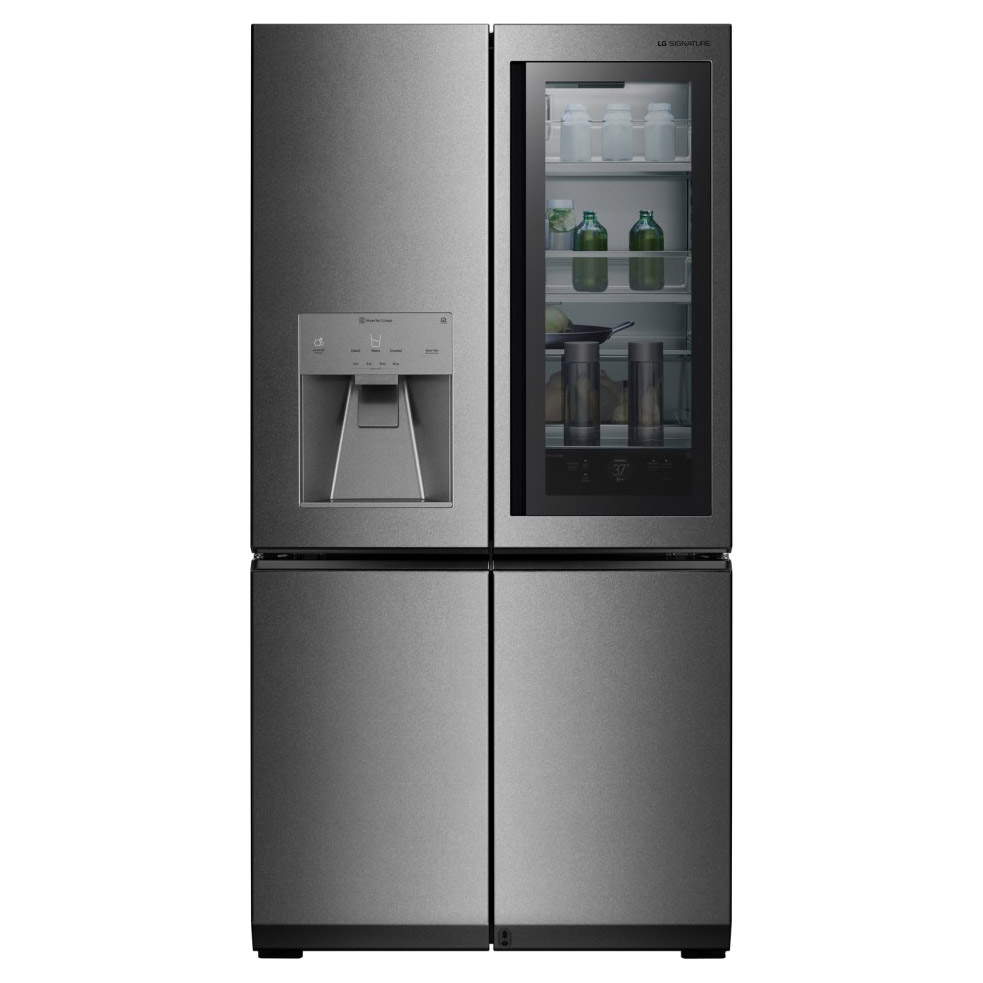 lg gsx960mccz instaview fridge freezer in matt bla Lg gsx960mccz