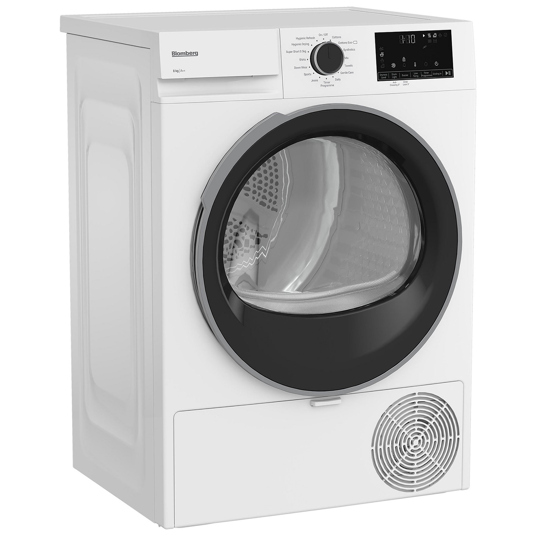 Blomberg LTA18320W 8kg Heat Pump Condenser Dryer White A Rated Sensor, photo 3