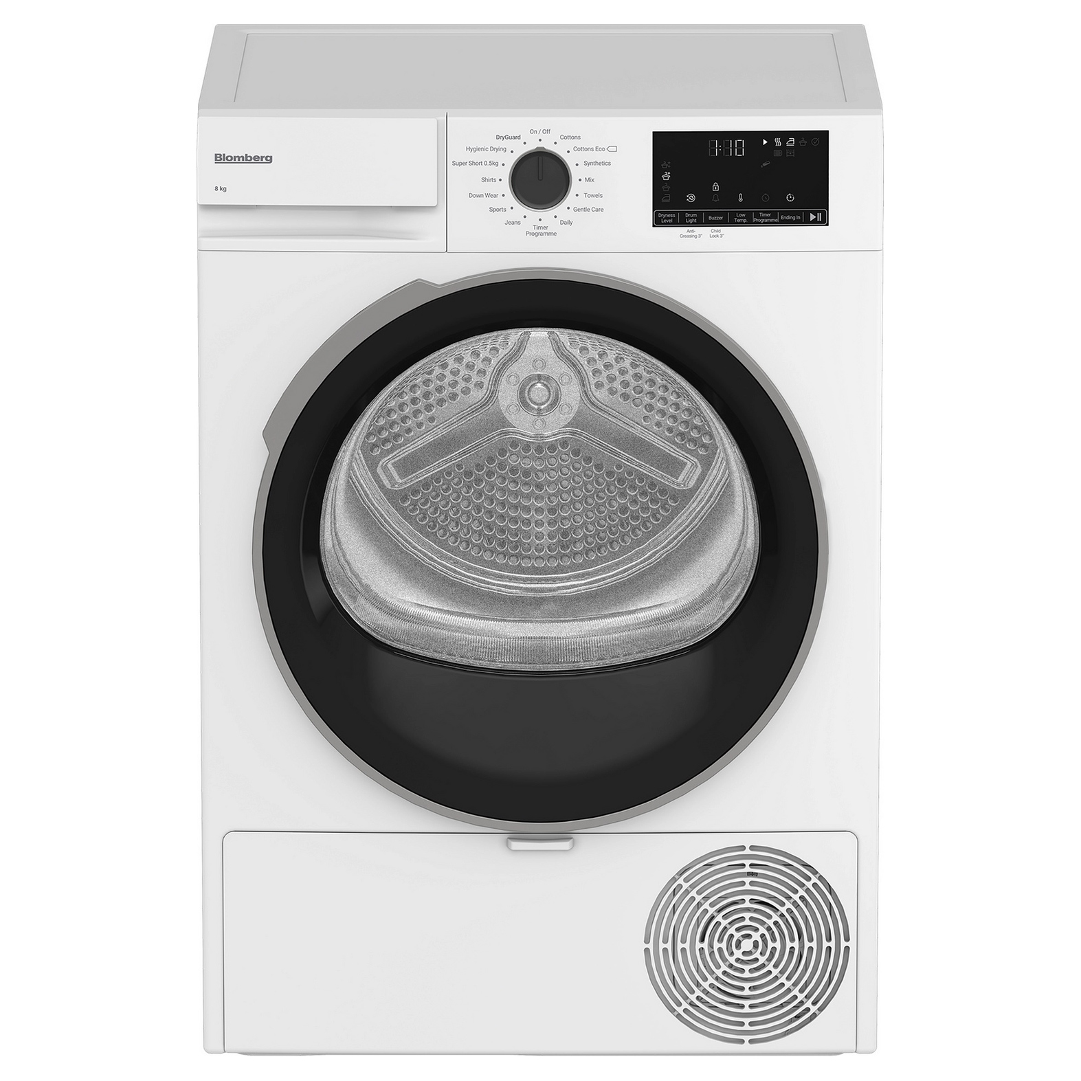 Blomberg LTA18321W 8kg Heat Pump Condenser Dryer White A Rated Sensor