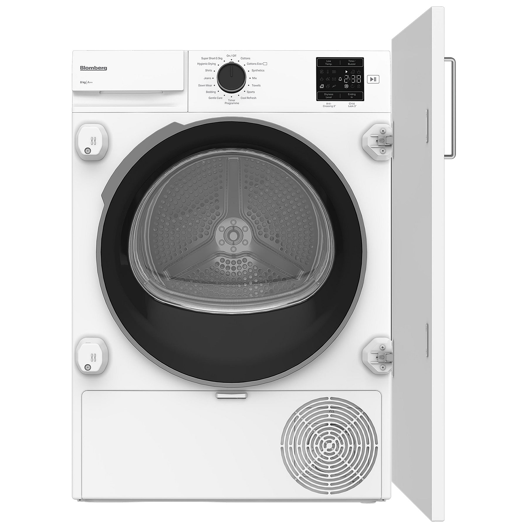 Blomberg LTDIP08310 8kg Heat Pump Condenser Dryer White A Rated Sensor