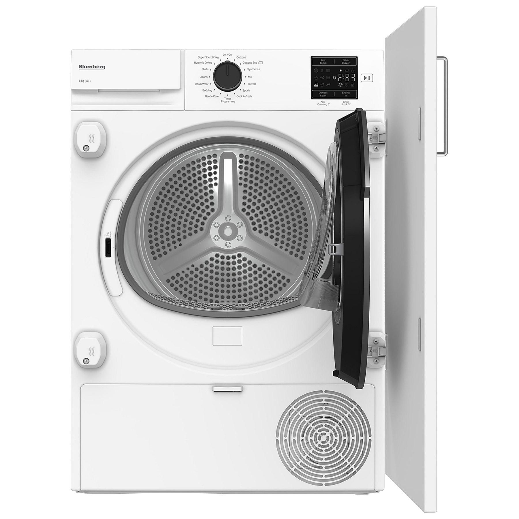 Blomberg LTDIP08310 8kg Fully Integrated Heat Pump Dryer In White A Ra, photo 2