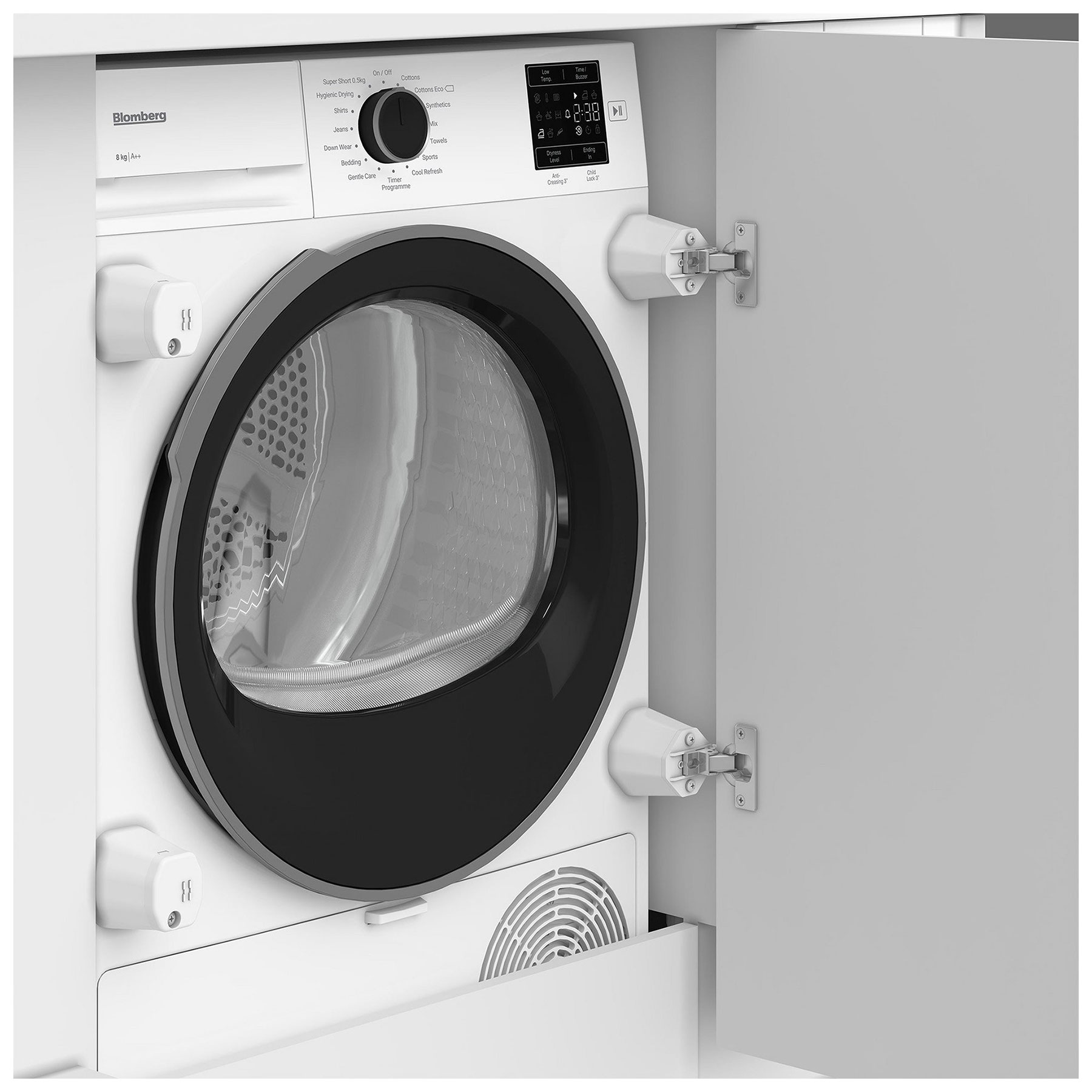 Blomberg LTDIP08310 8kg Fully Integrated Heat Pump Dryer In White A Ra, photo 3