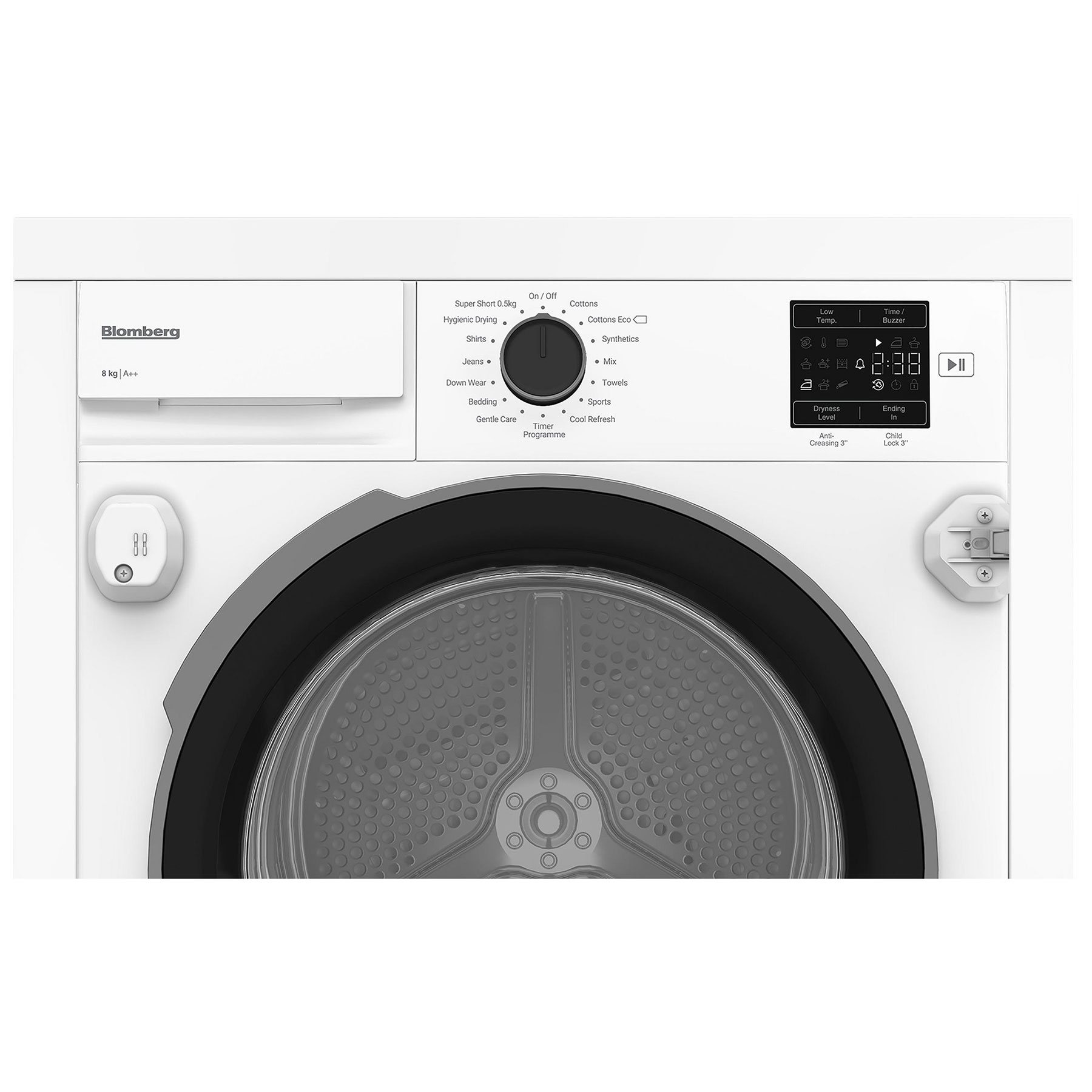 Blomberg LTDIP08310 8kg Fully Integrated Heat Pump Dryer In White A Ra, photo 4
