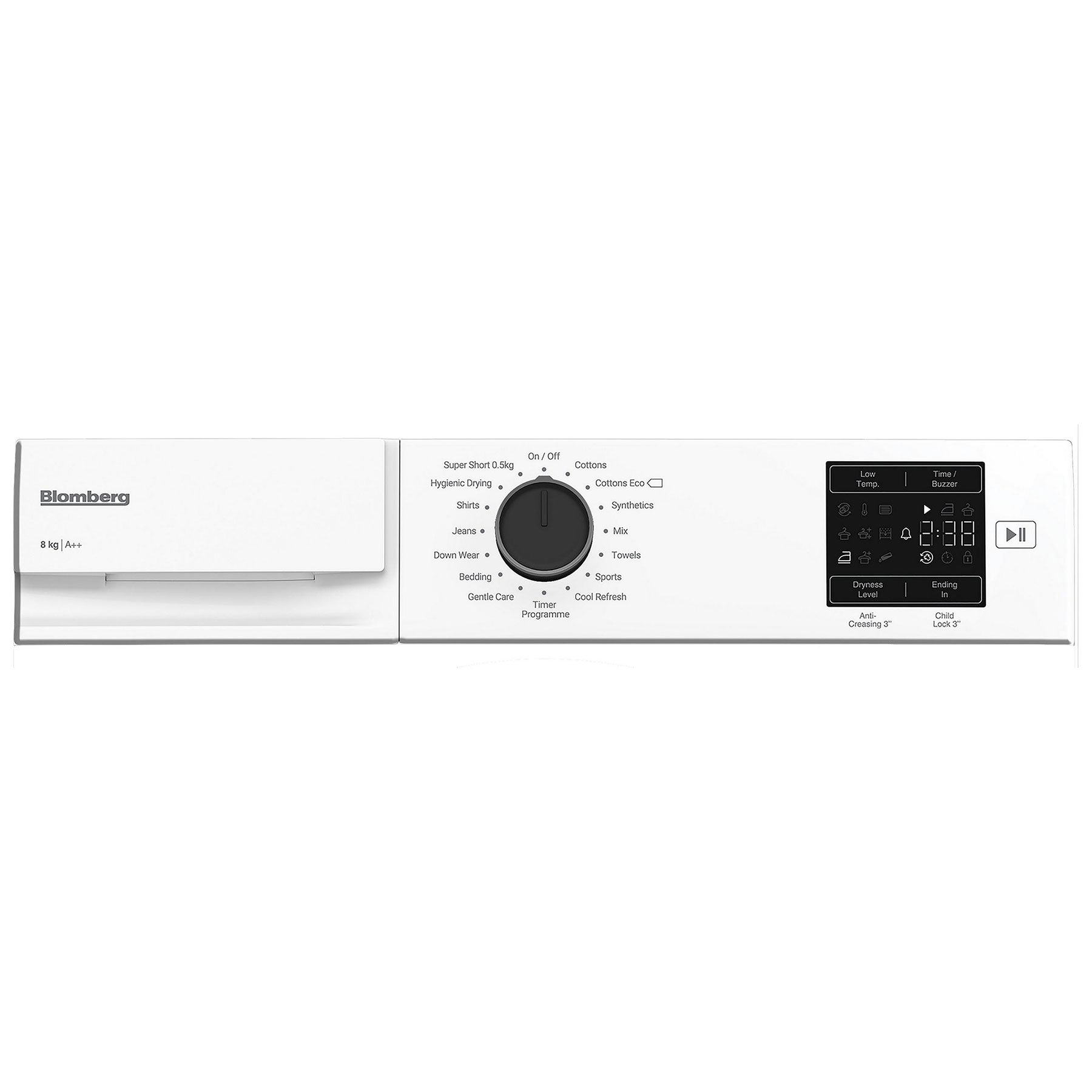 Blomberg LTDIP08310 8kg Fully Integrated Heat Pump Dryer In White A Ra, photo 5