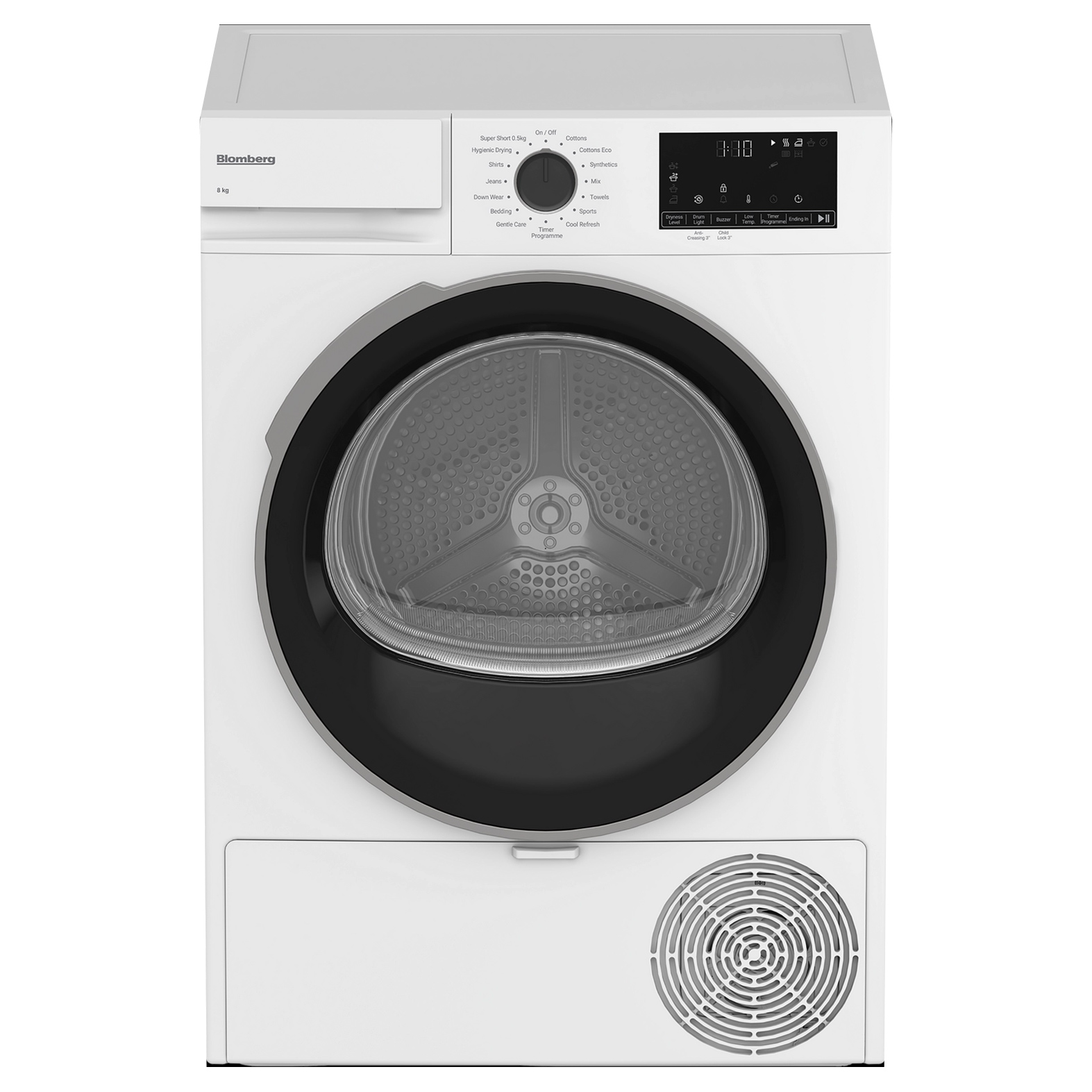 Blomberg LTNA18320W 8kg Heat Pump Condenser Dryer White A Rated Sensor