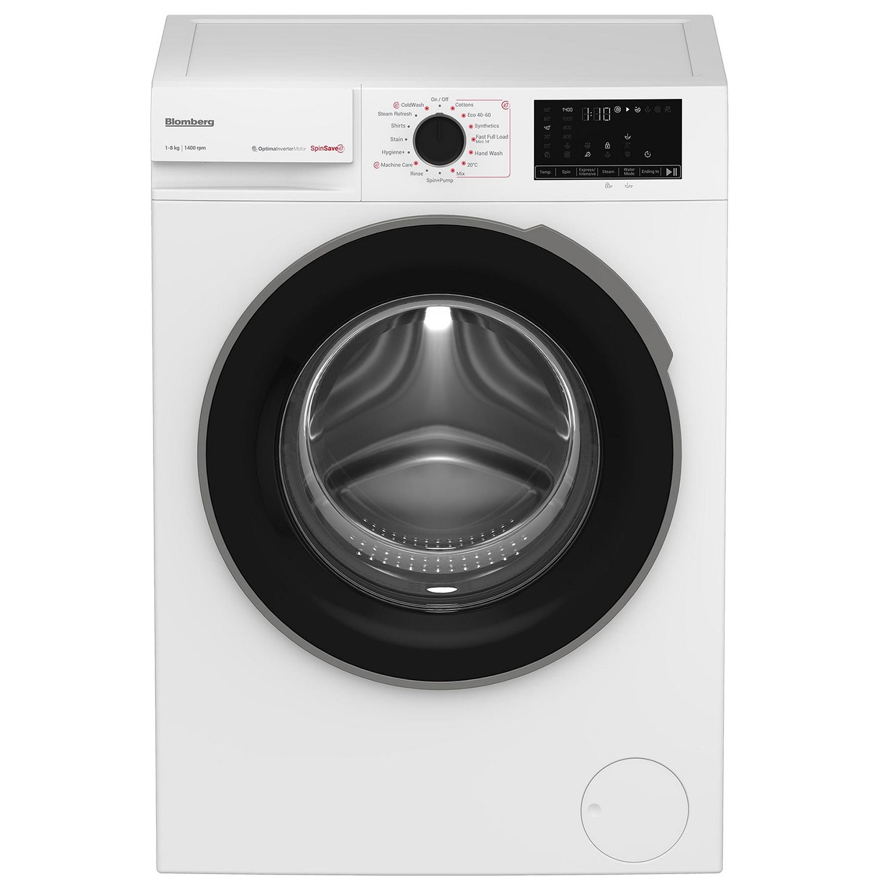 Image of Blomberg LWA18461W Washing Machine in White 1400rpm 8kg A Rated 3yr Gt