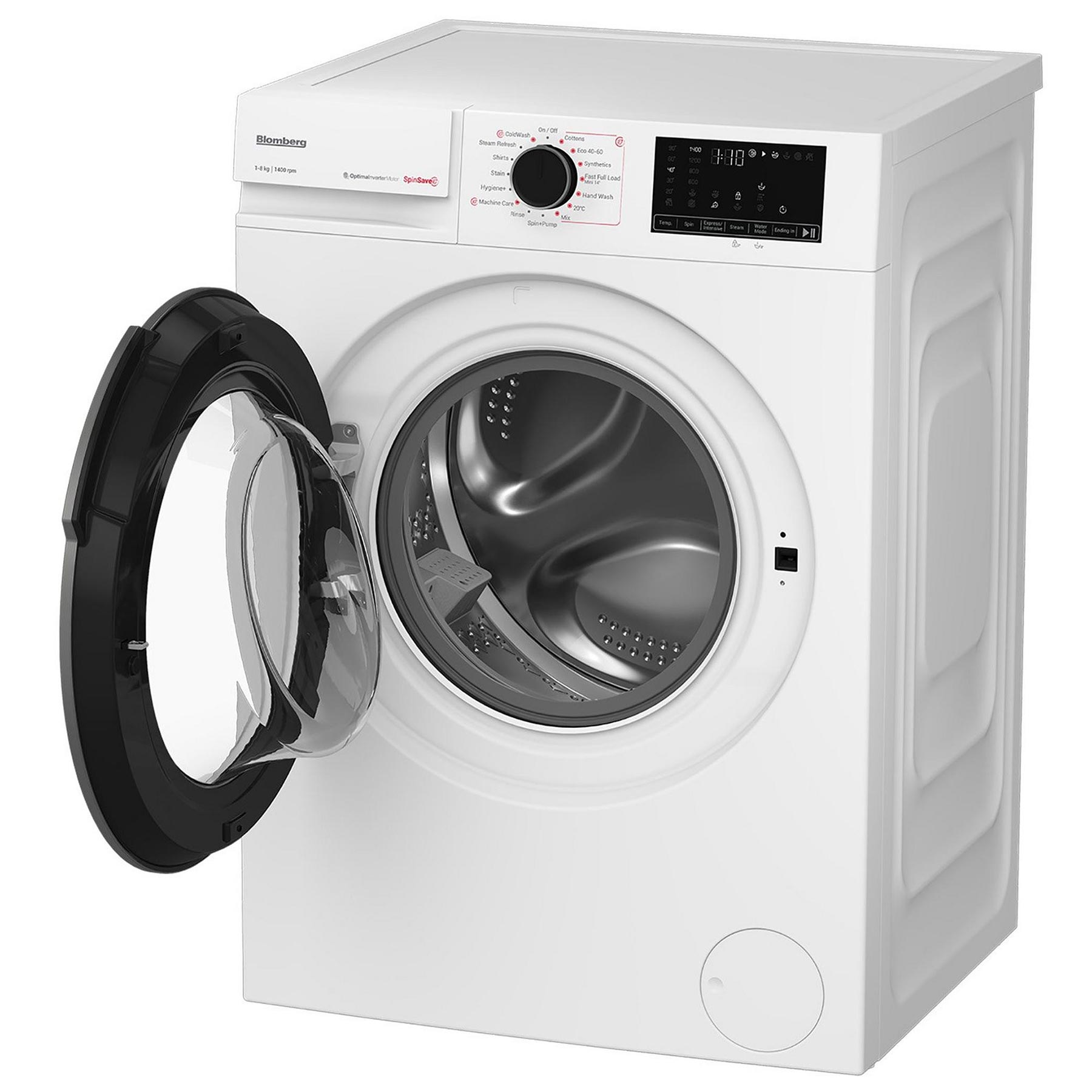 Blomberg LWA18461W 8kg 1400 Spin Washing Machine in White A Rated Stea, photo 3