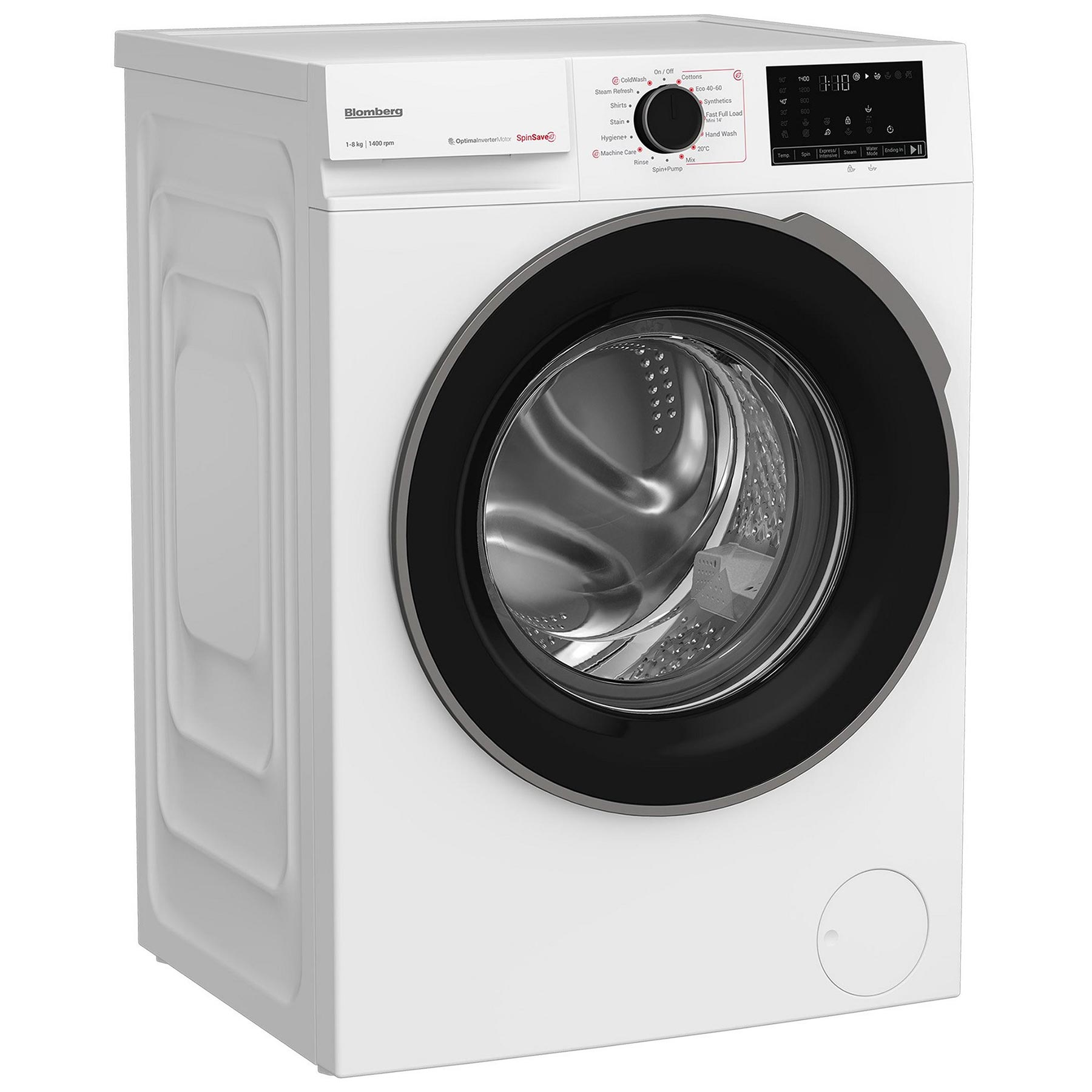 Blomberg LWA18461W 8kg 1400 Spin Washing Machine in White A Rated Stea, photo 4