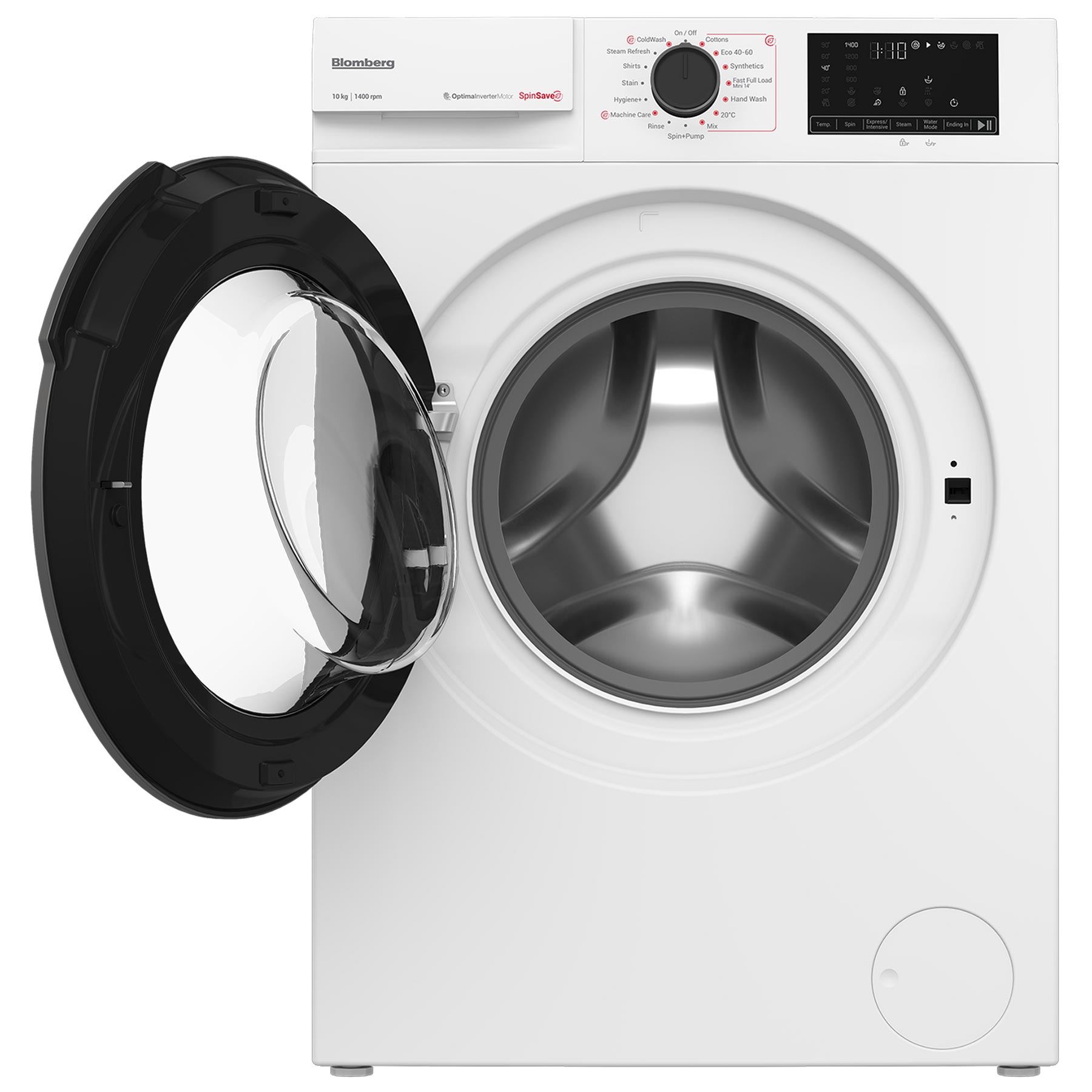Blomberg LWA210461W 10kg 1400 Spin Washing Machine in White A Rated St, photo 2