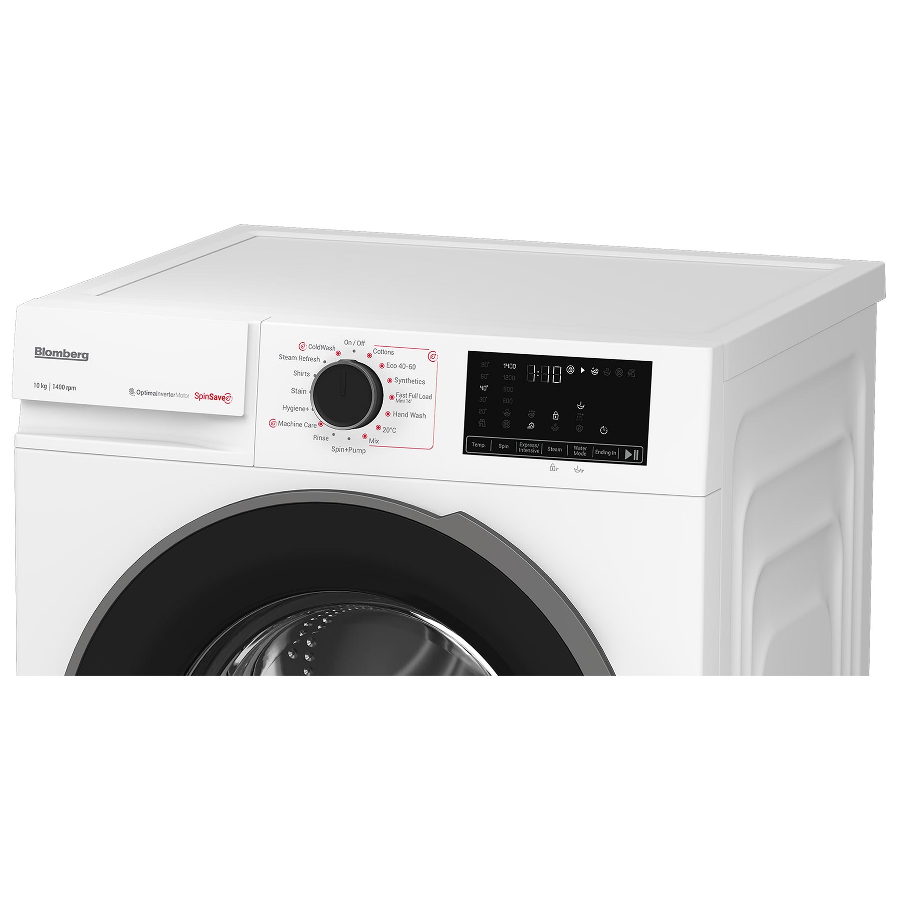 Blomberg LWA210461W 10kg 1400 Spin Washing Machine in White A Rated St, photo 5