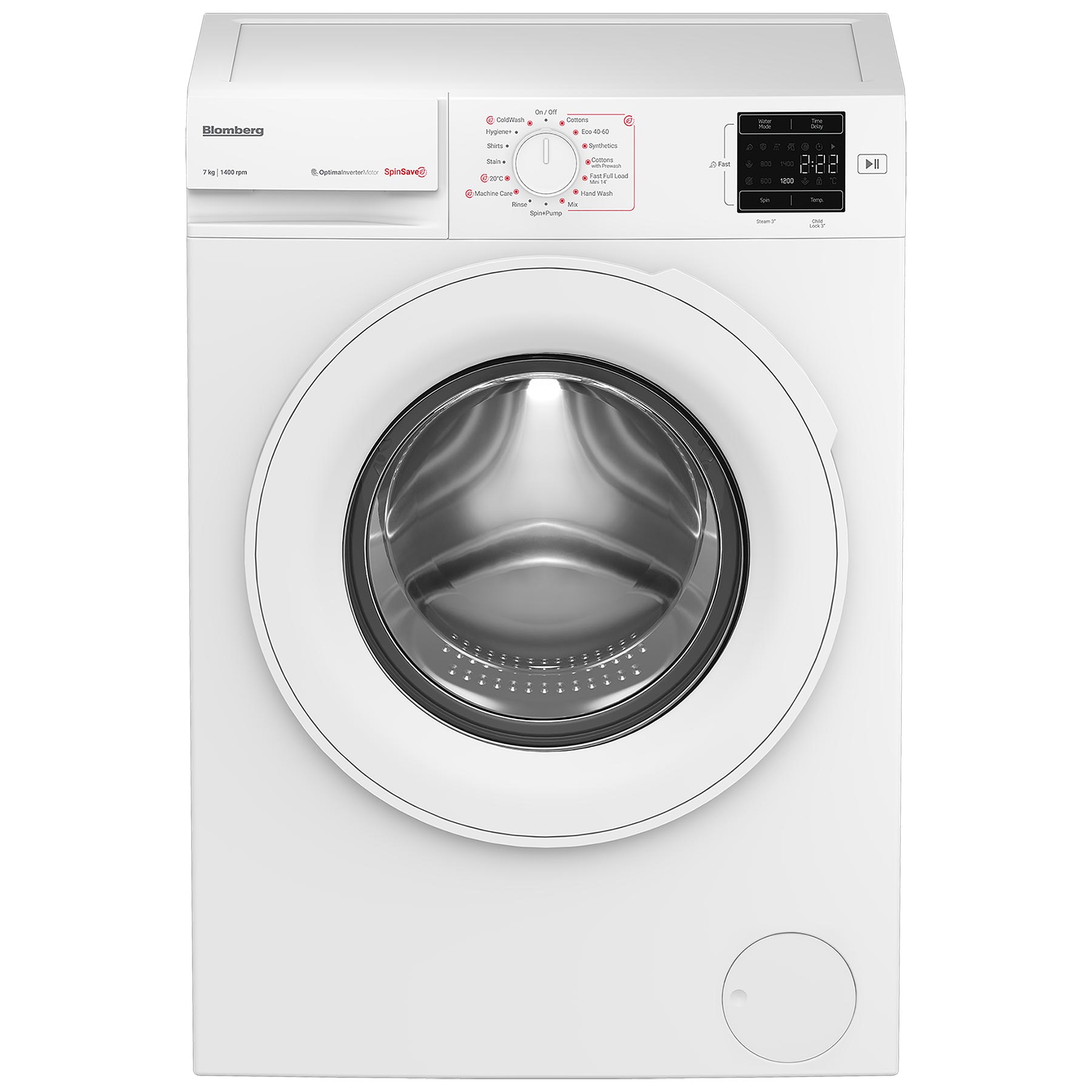 Blomberg LWA27461W Washing Machine in White 1400rpm 7kg A Rated 3yr Gt