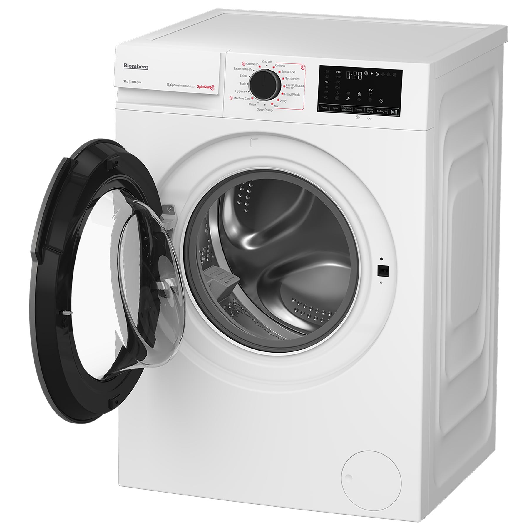 Blomberg LWA29461W 9kg 1400 Spin Washing Machine in White A Rated Stea, photo 3