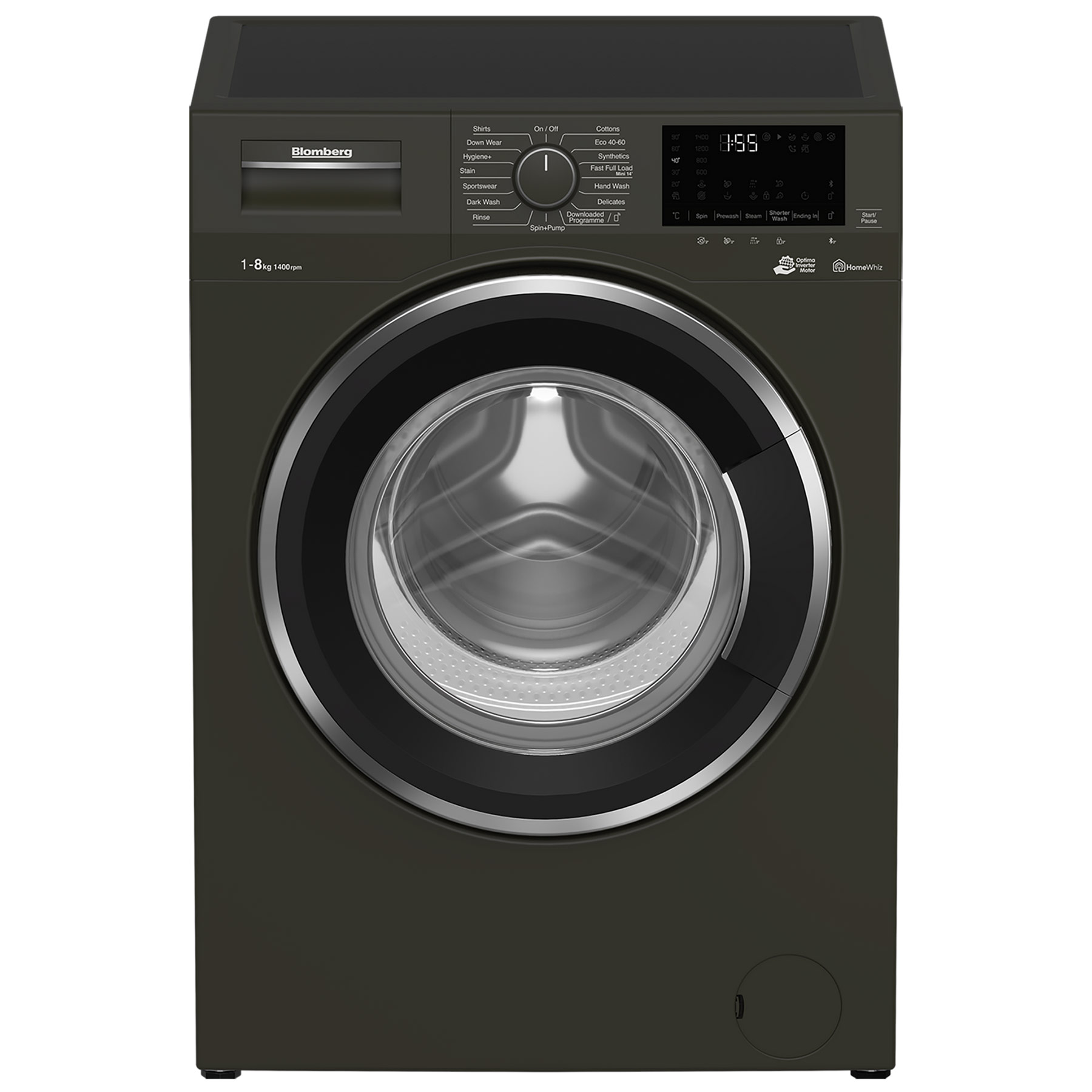 Image of Blomberg LWF184620G Washing Machine Graphite 1400rpm 8kg A Rated 3yr G