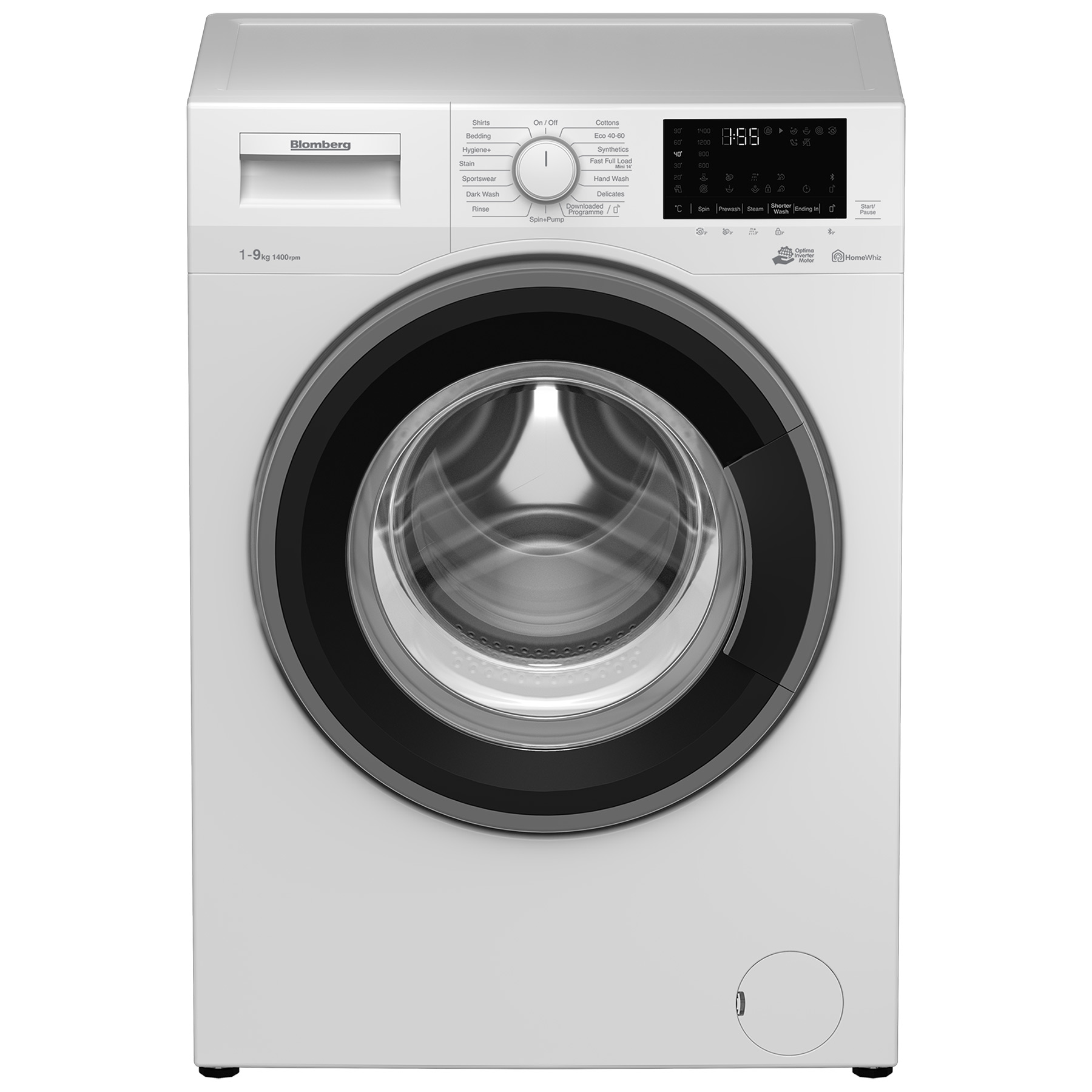 Image of Blomberg LWF194410W Washing Machine in White 1400rpm 9kg B Rated 3yr G