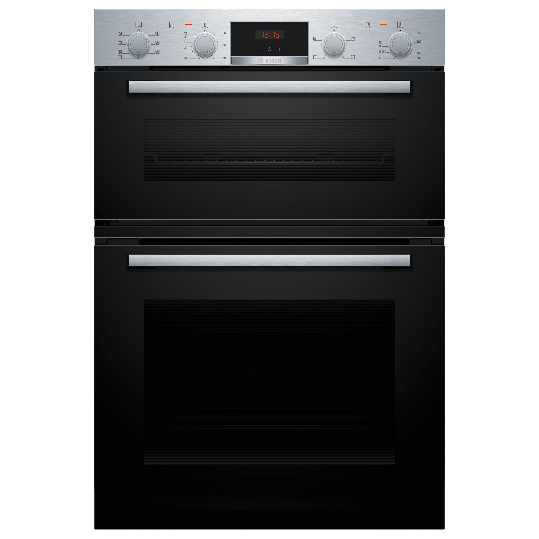 Bosch MBA533BS3B Series 4 88cm Built In Electric Double Oven in Black