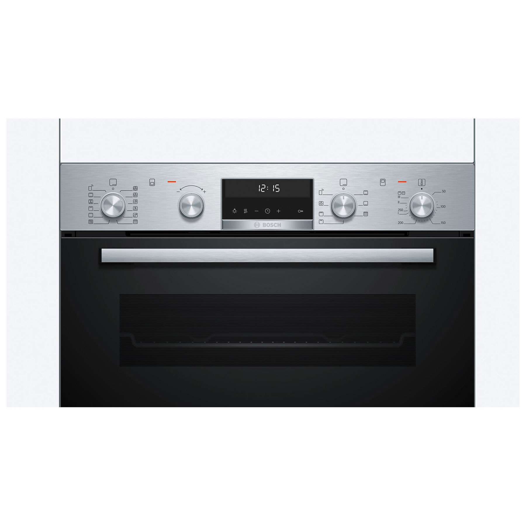 Bosch MBA578BS7B Series 6 Built In Electric Double Oven in Brushed Ste, photo 2