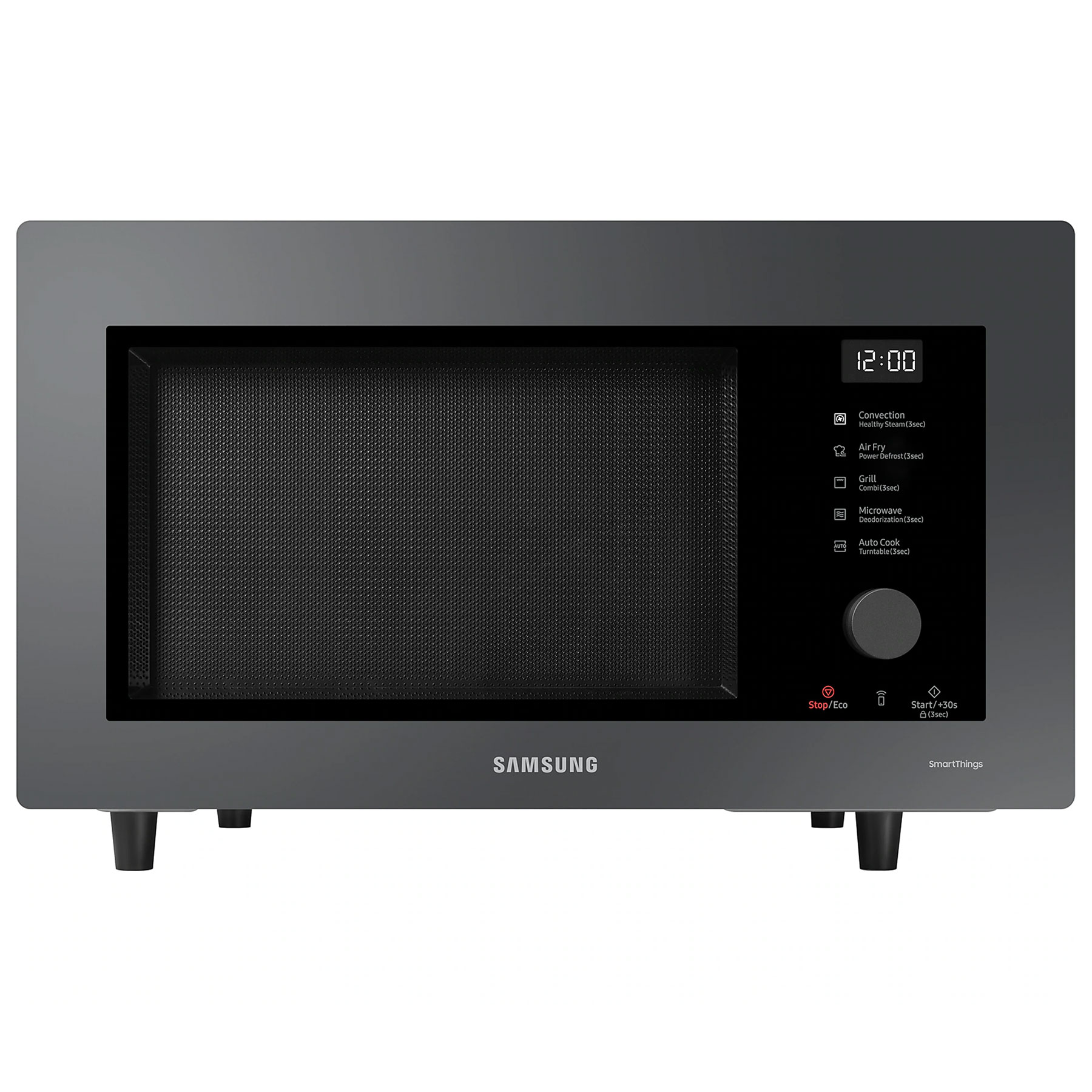 Samsung MC32DB7746KC Combi Smart Microwave Oven in Clean Charcoal with