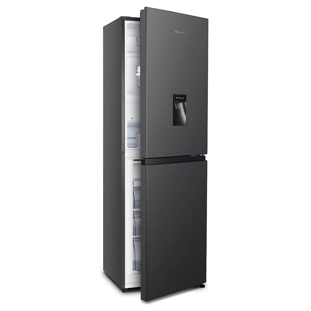 Fridgemaster MC55240DEB 175cm High 50 50 Fridge Freezer in Black with, photo 3