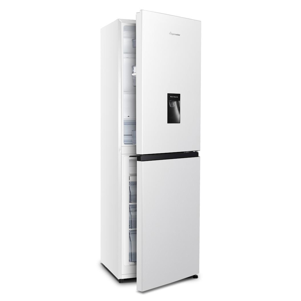 Fridgemaster MC55240DE 175cm High 50 50 Fridge Freezer in White with W, photo 3