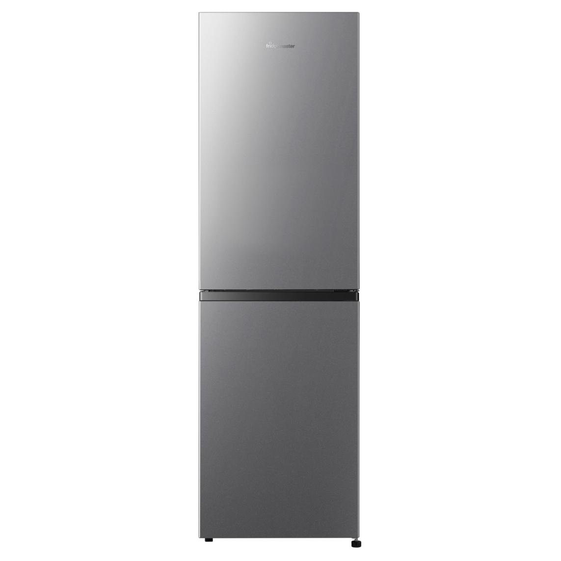 Fridgemaster MC55240ES 174cm High 50 50 Fridge Freezer in Silver 55cm