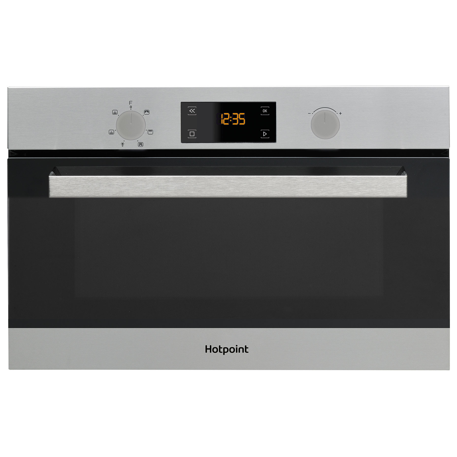 Hotpoint MD344IXH Built In Microwave Oven Grill in St Steel 1000W 31L