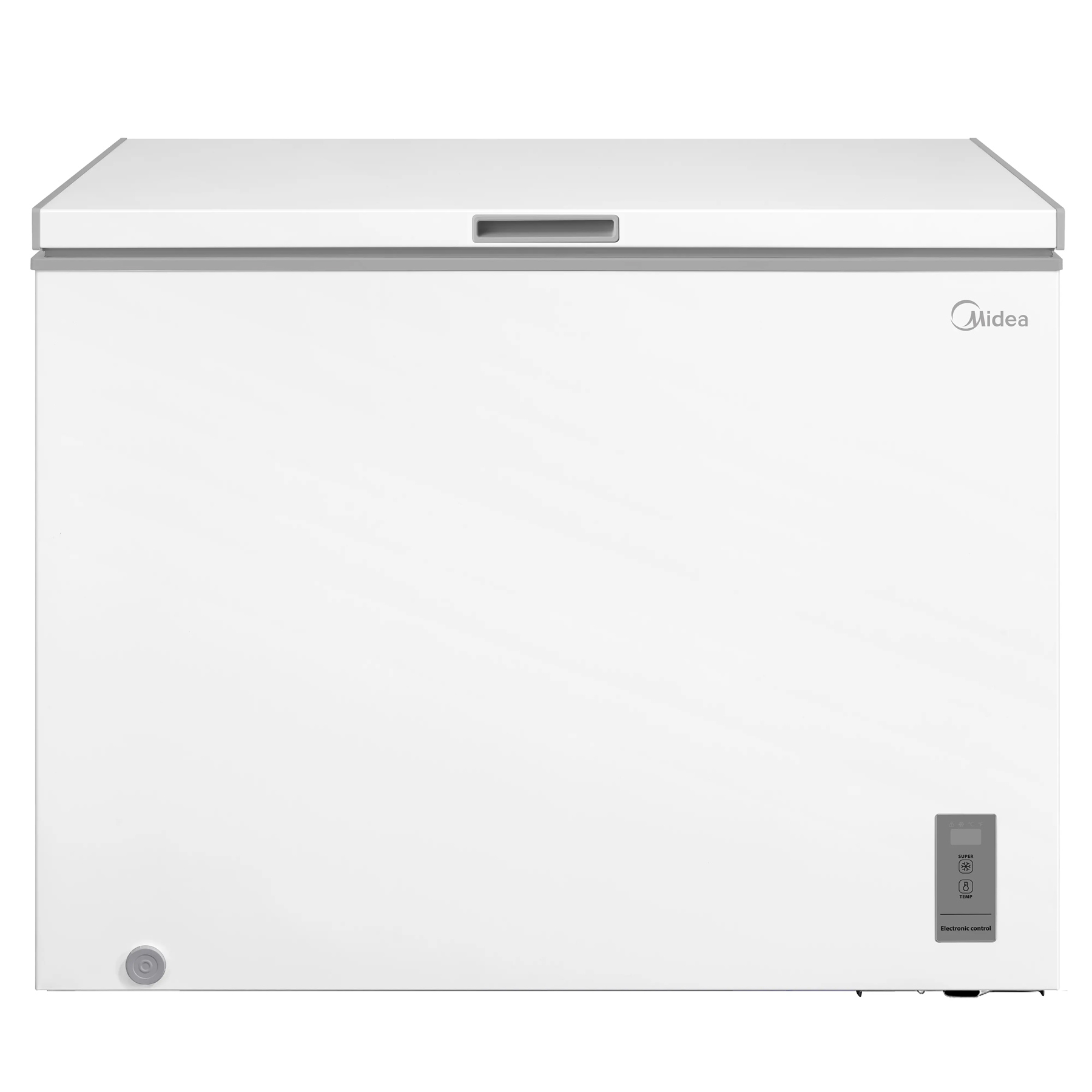 Midea MDRC411FZE01 106cm Chest Freezer in White 293 Litres 0 85m