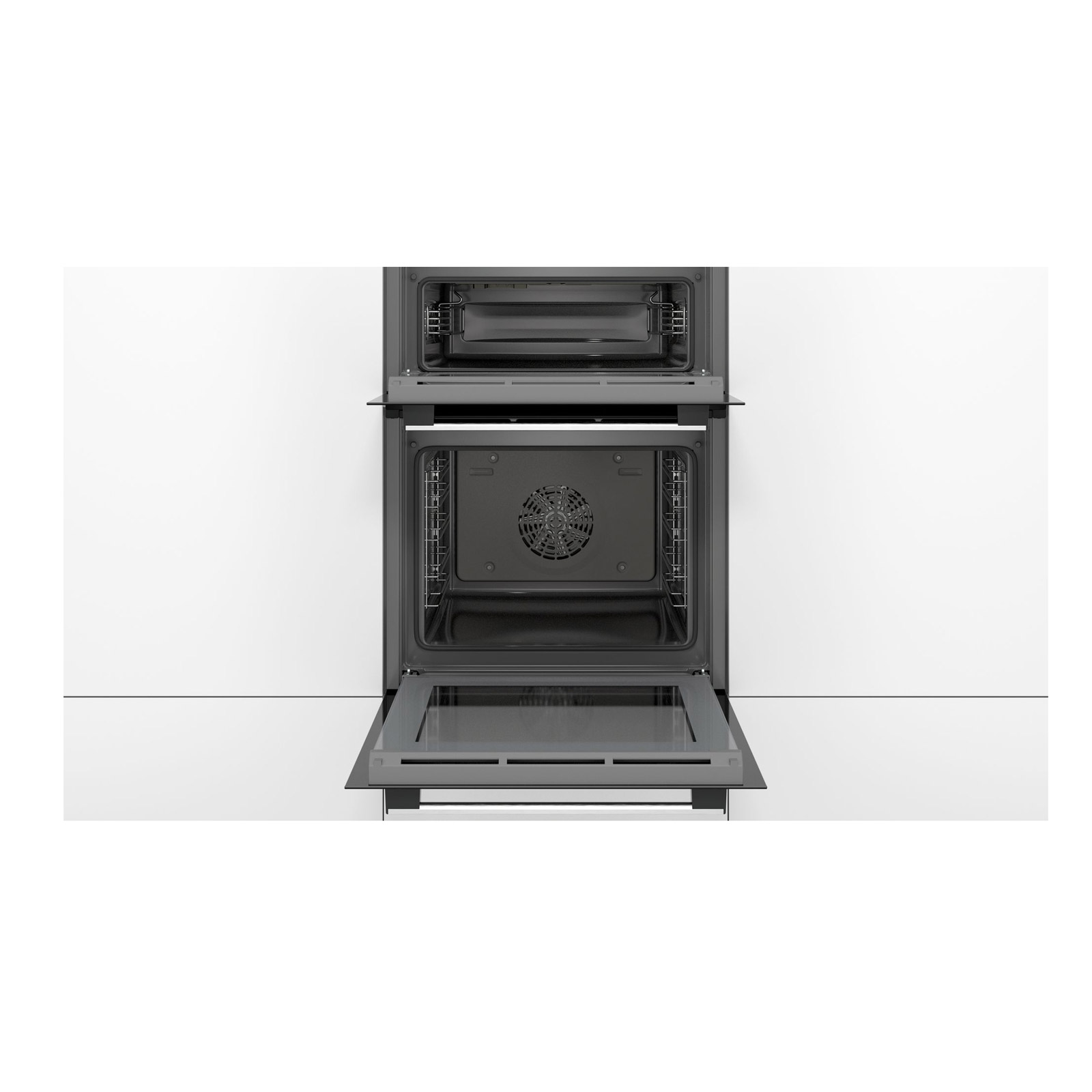 Bosch MHA133BR0B Series 2 Built In Double Oven in Brushed Steel, photo 3