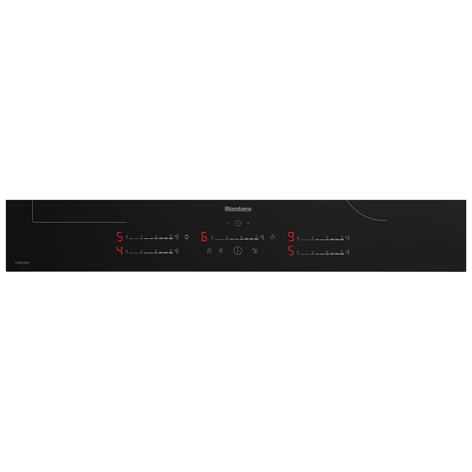 Blomberg MIX55487N 78cm 5 Zone Induction Hob in Black Glass Touch Cont, photo 3