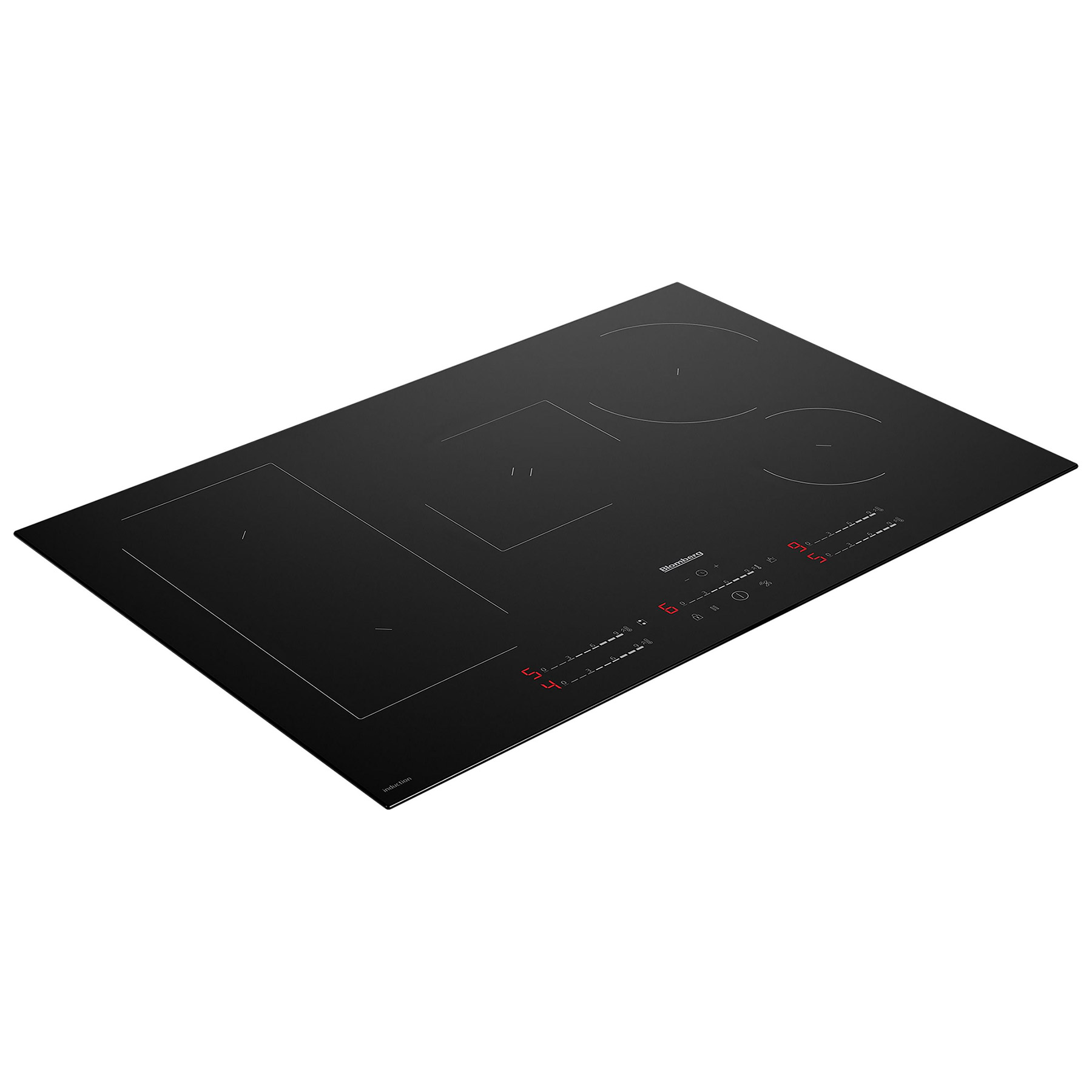 Blomberg MIX55487N 78cm 5 Zone Induction Hob in Black Glass Touch Cont, photo 4