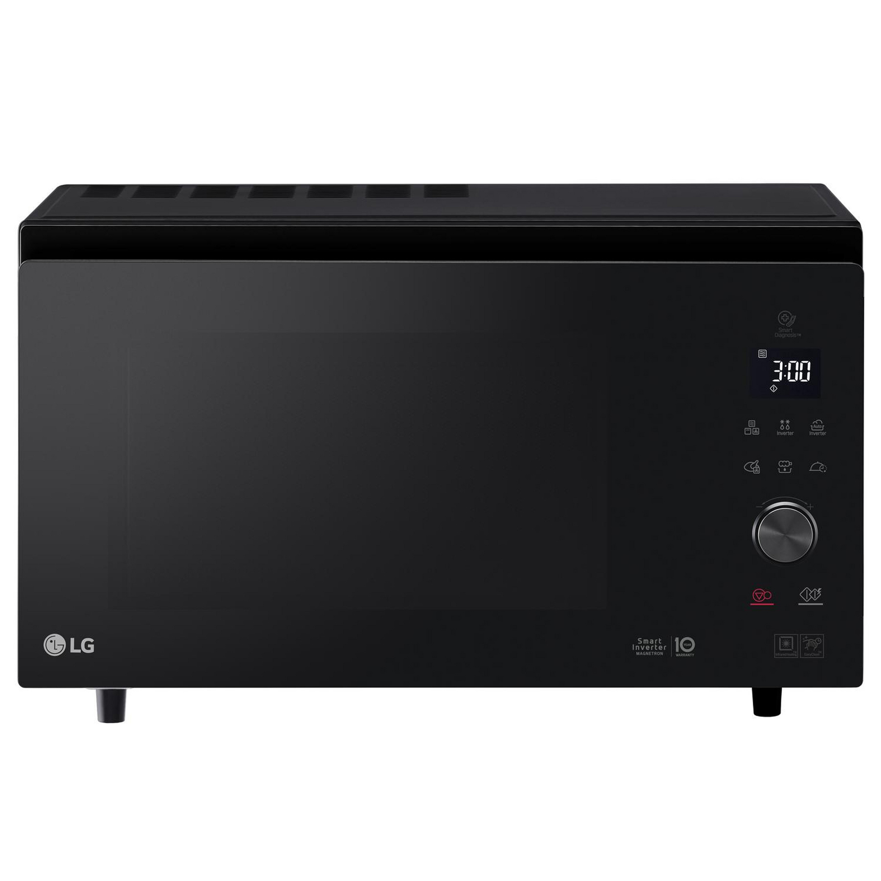 LG MJ3965BPS NeoChef Convection Microwave Oven in Black 39L 1100W with