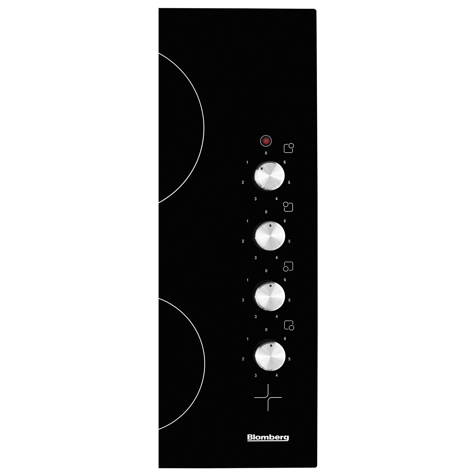 Blomberg MKN24001 60cm 4 Zone Frameless Ceramic Hob Knob Side Controls, photo 3