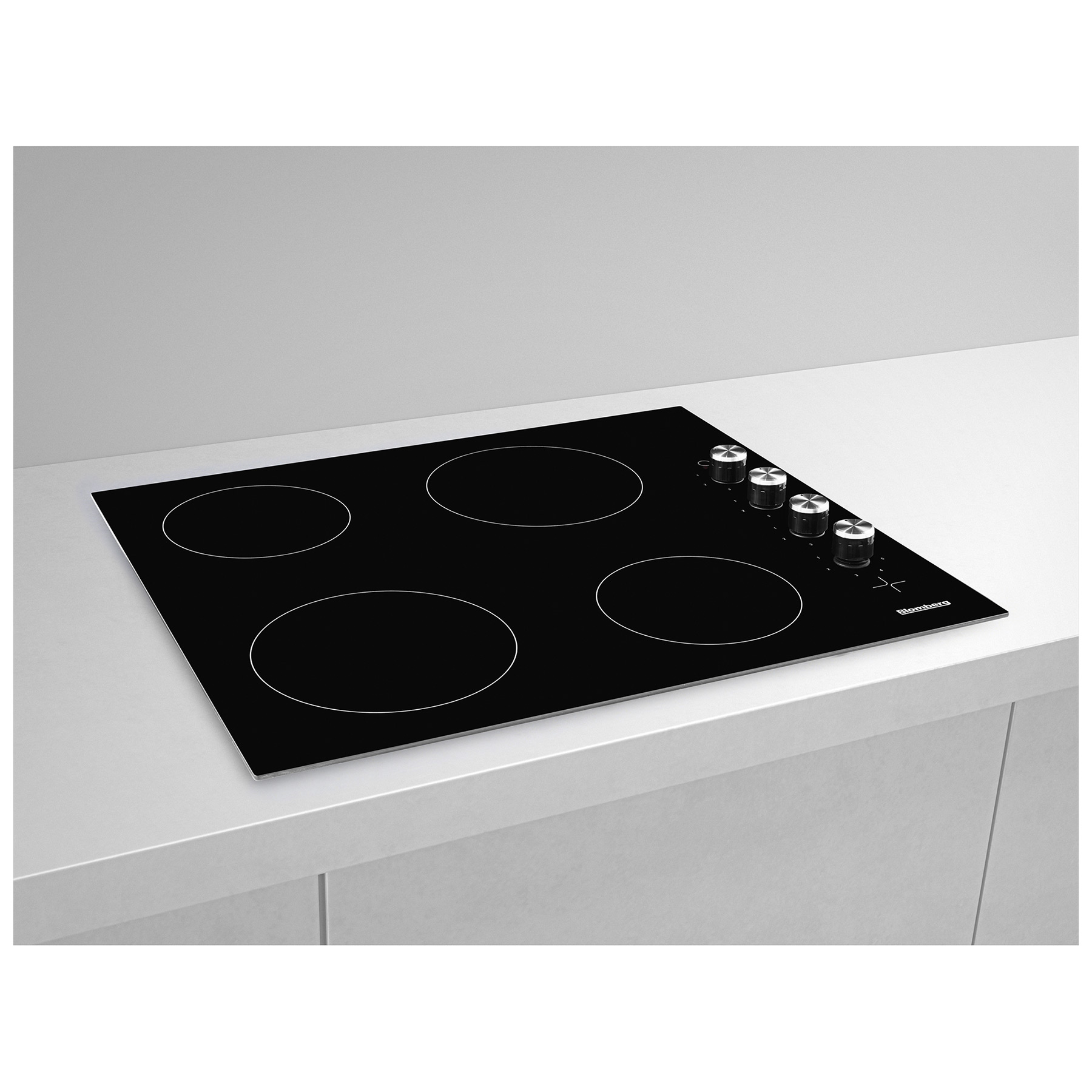 Blomberg MKN24001 60cm 4 Zone Frameless Ceramic Hob Knob Side Controls, photo 4