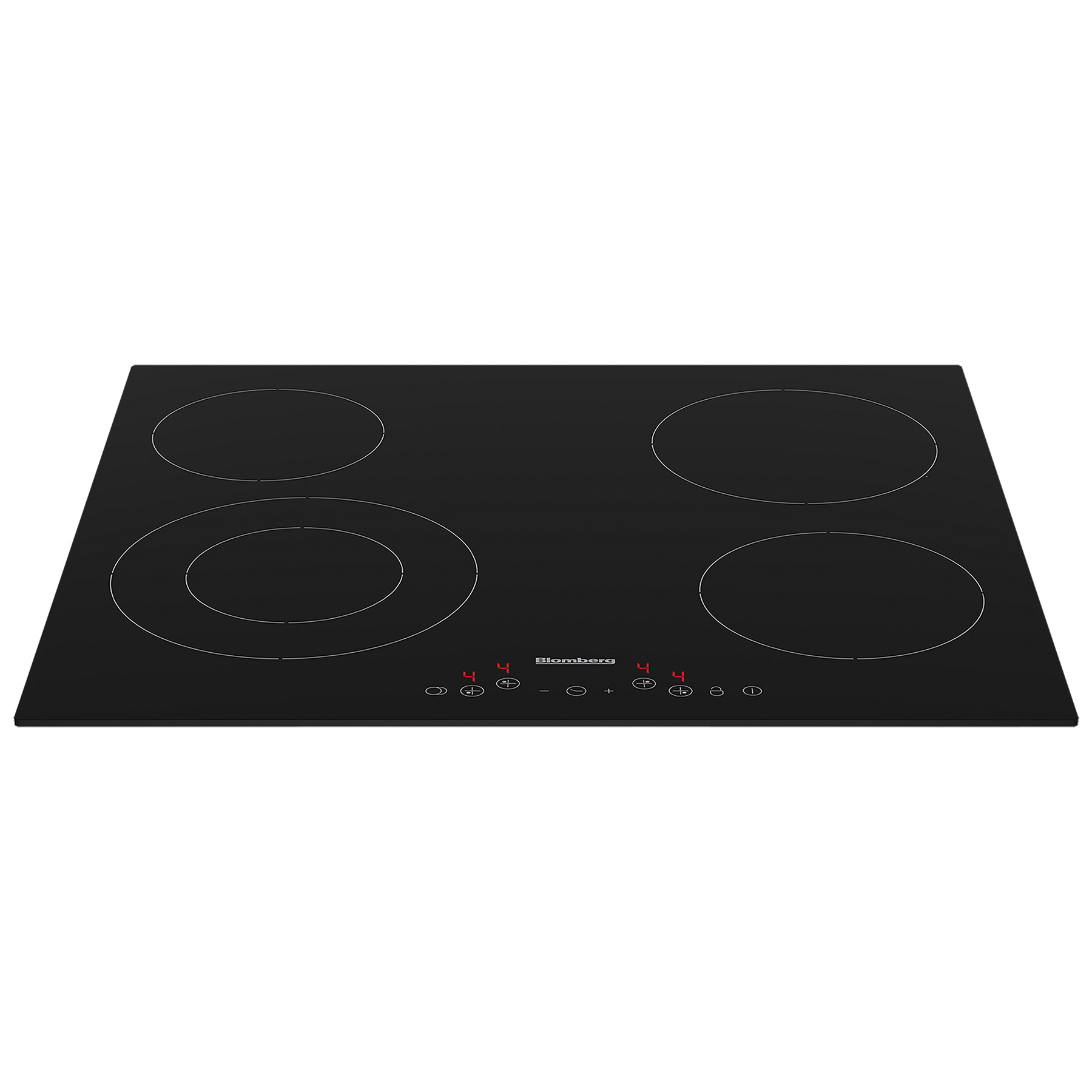 Blomberg MKN54212 60cm 4 Zone Frameless Ceramic Hob in Black Glass, photo 2