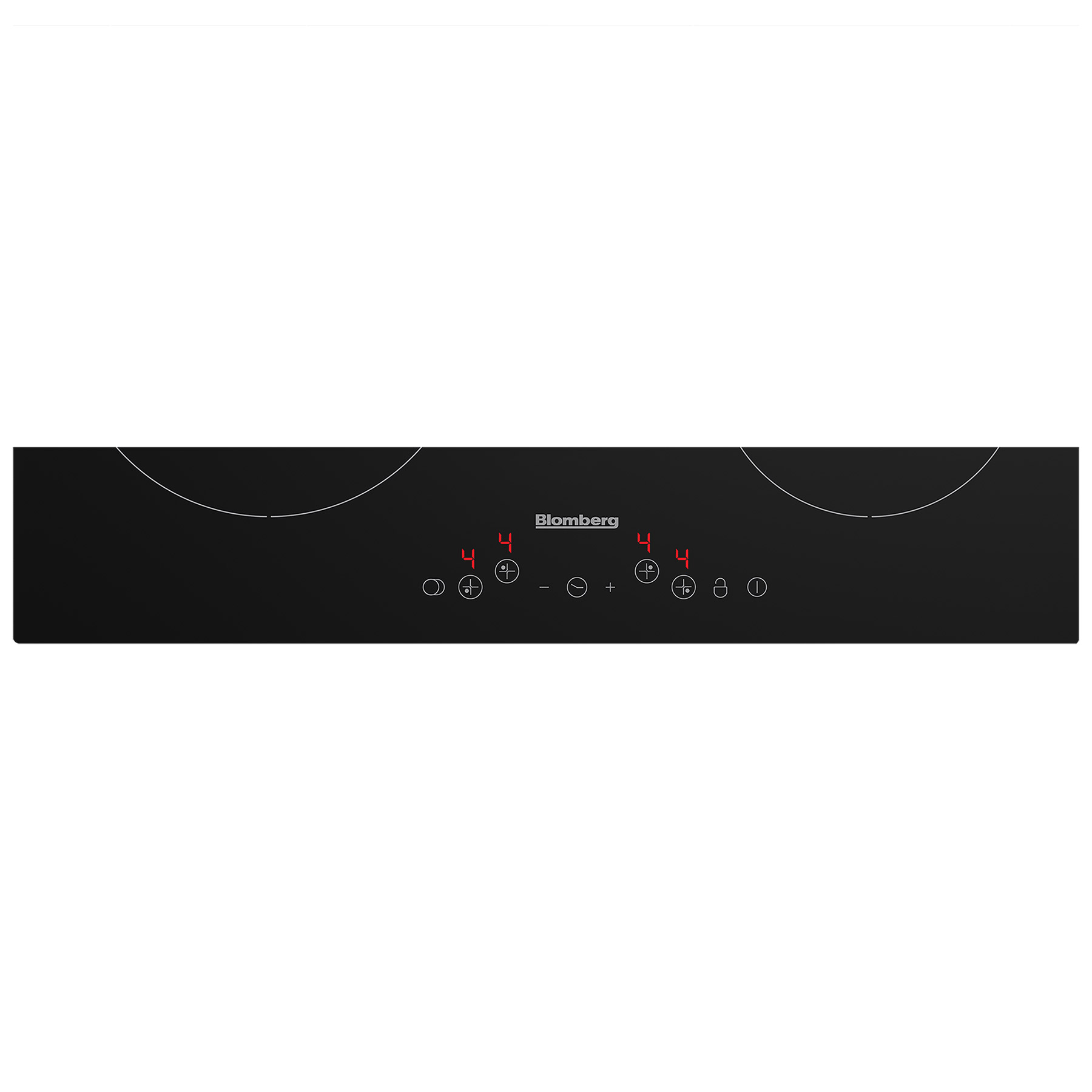 Blomberg MKN54212 60cm 4 Zone Frameless Ceramic Hob in Black Glass, photo 3