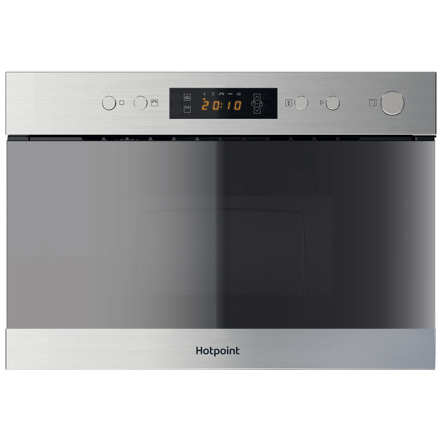 Hotpoint MN314IXH Built In Microwave Oven with Grill in St Steel 750W
