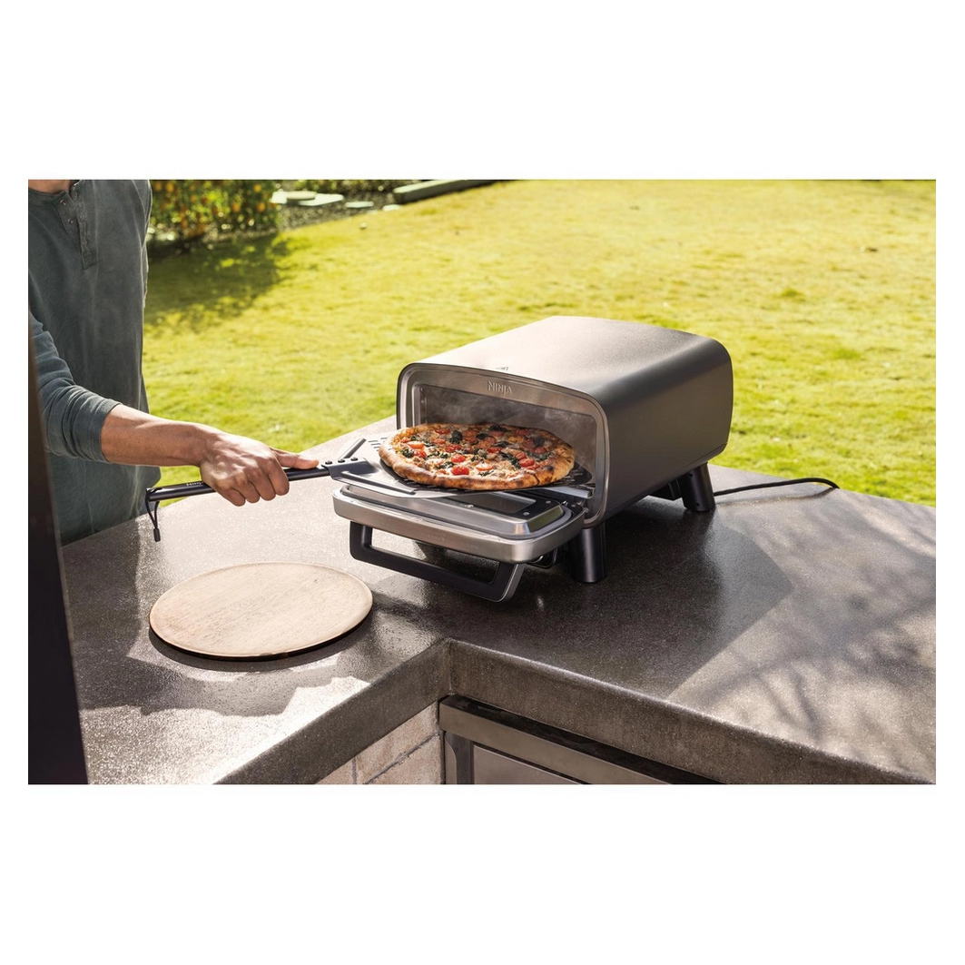 Ninja Artisan Outdoor Pizza & Air Fry Oven, Grey | Outdoor Cooking & Pizza Making for BBQs, Patios & Gardens, photo 4