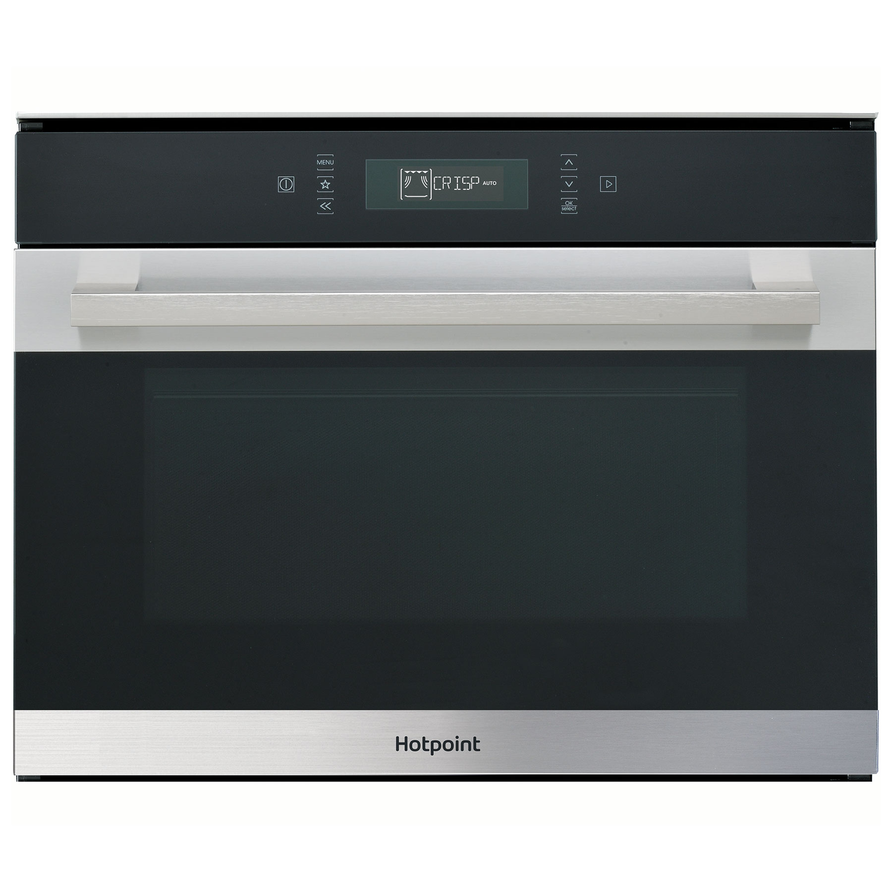 Hotpoint MP776IXH Built In 45cm Microwave Oven with Grill in Stainless