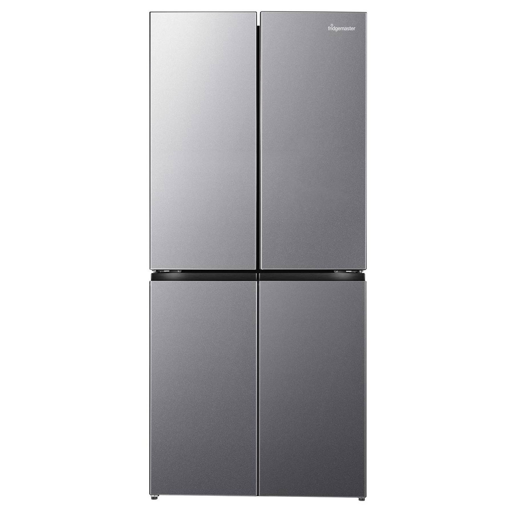 Fridgemaster MQ79395ES American Fridge Freezer in Silver Frost Free