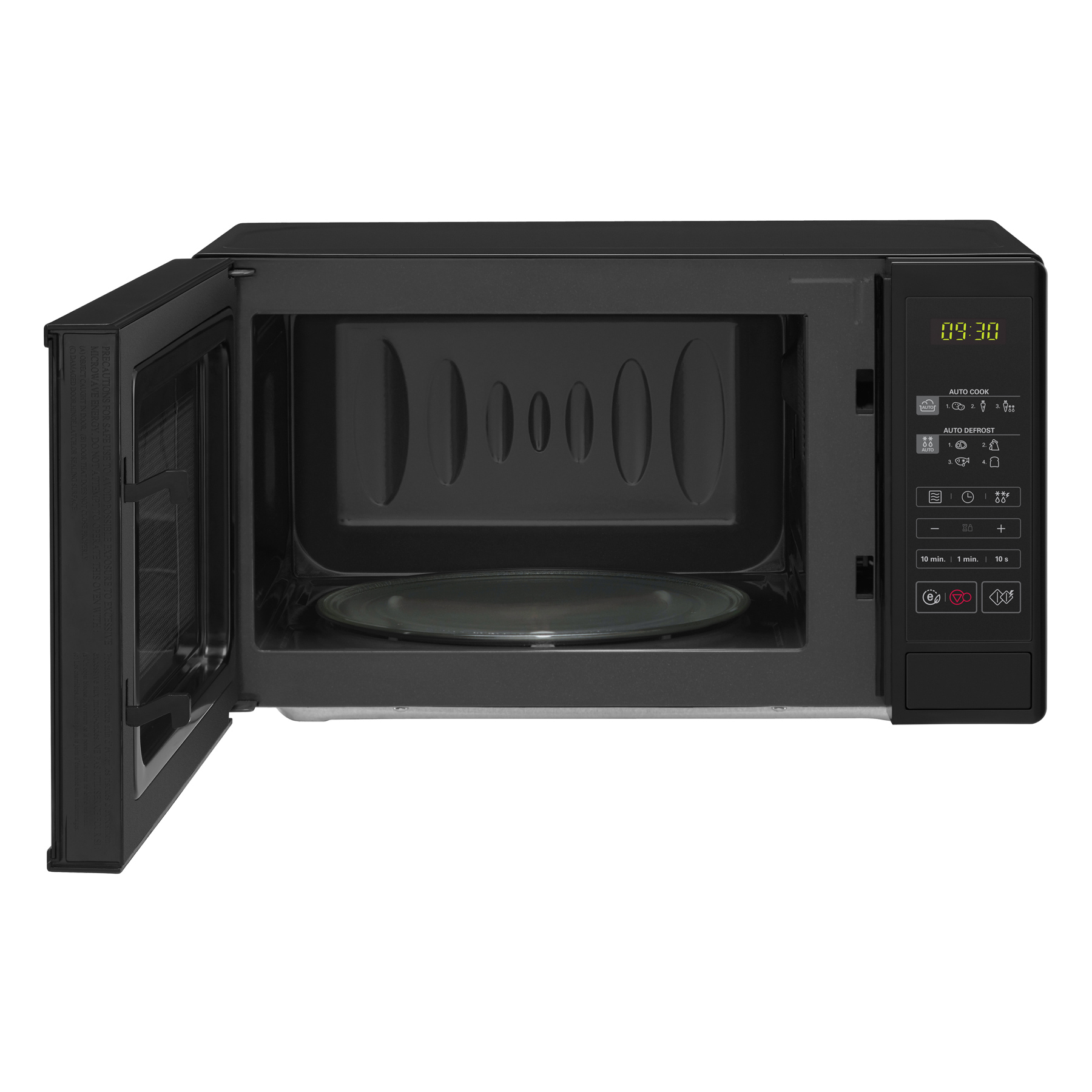 LG MS2042D Microwave Oven with Touch Control Panel Black 20L 700W, photo 2