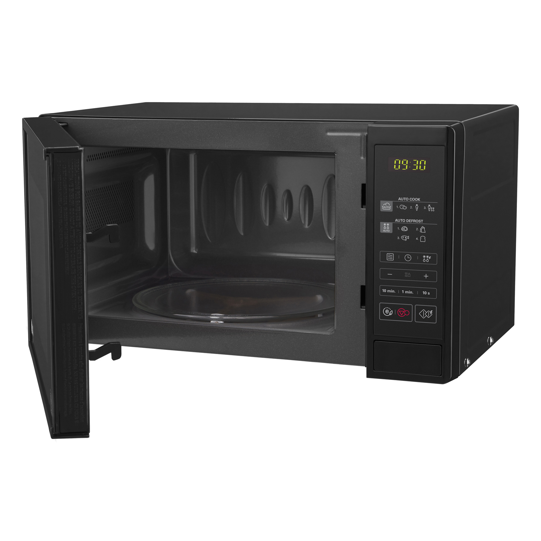 LG MS2042D Microwave Oven with Touch Control Panel Black 20L 700W, photo 3