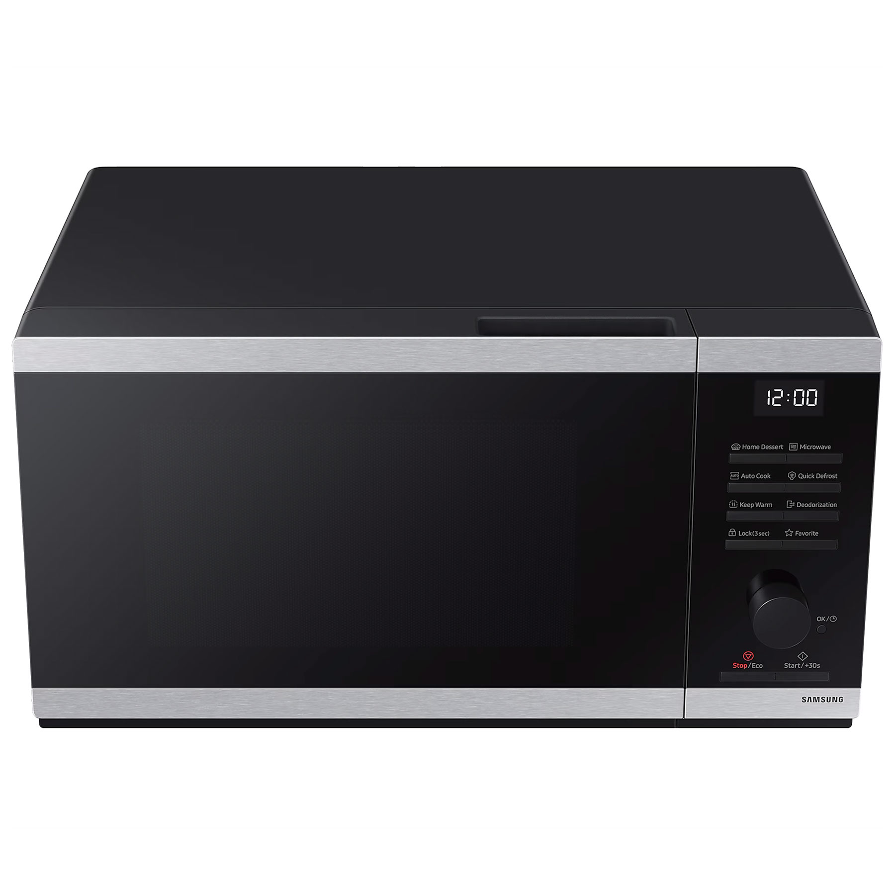 Samsung Solo Microwave Oven, 23L, 800W, Triple Distribution System, Black & Stainless Steel MS23DG4504ATE3, photo 4