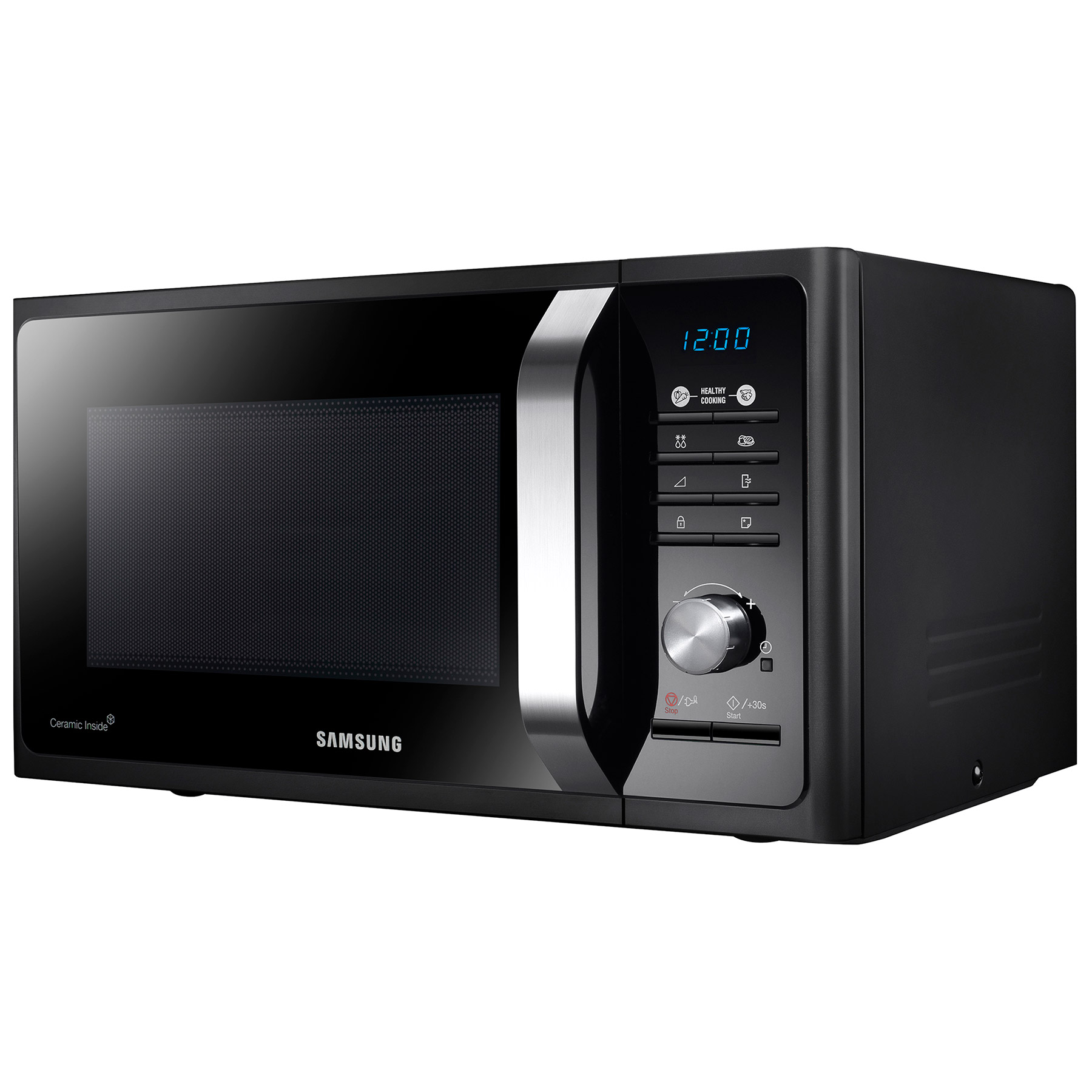 Samsung MS23F301TAK Black Solo microwave Countertop 23 L 800 W